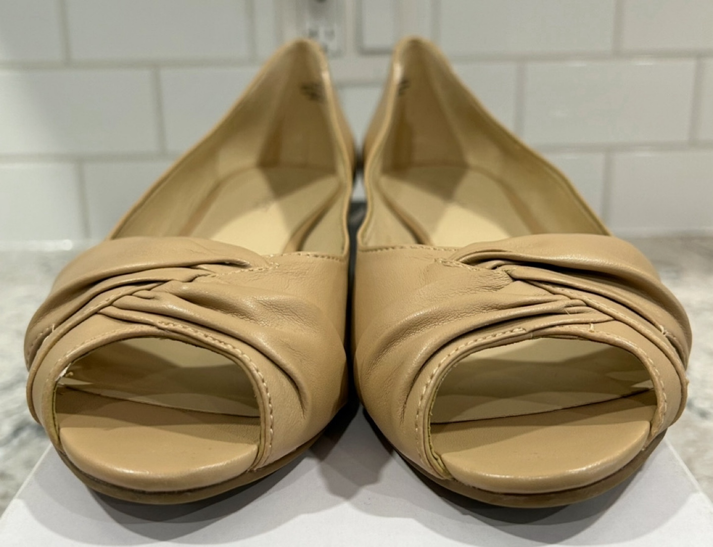 Nine West Peep-Toe Womens Flats - photo 2