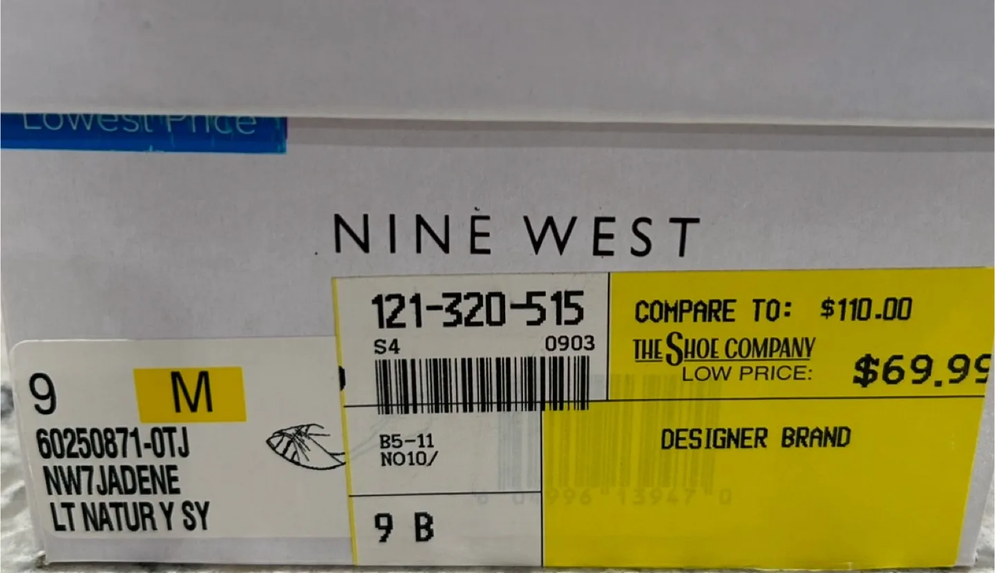 Nine West Peep-Toe Womens Flats image indicator(7)