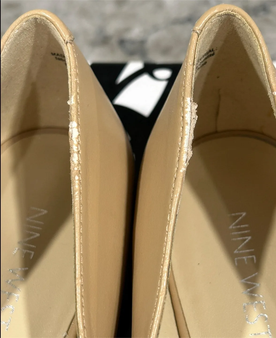 Nine West Peep-Toe Womens Flats image indicator(6)