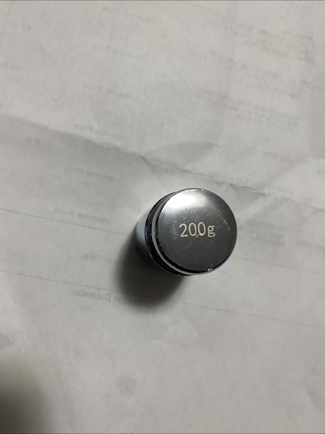 200g Calibration Weight