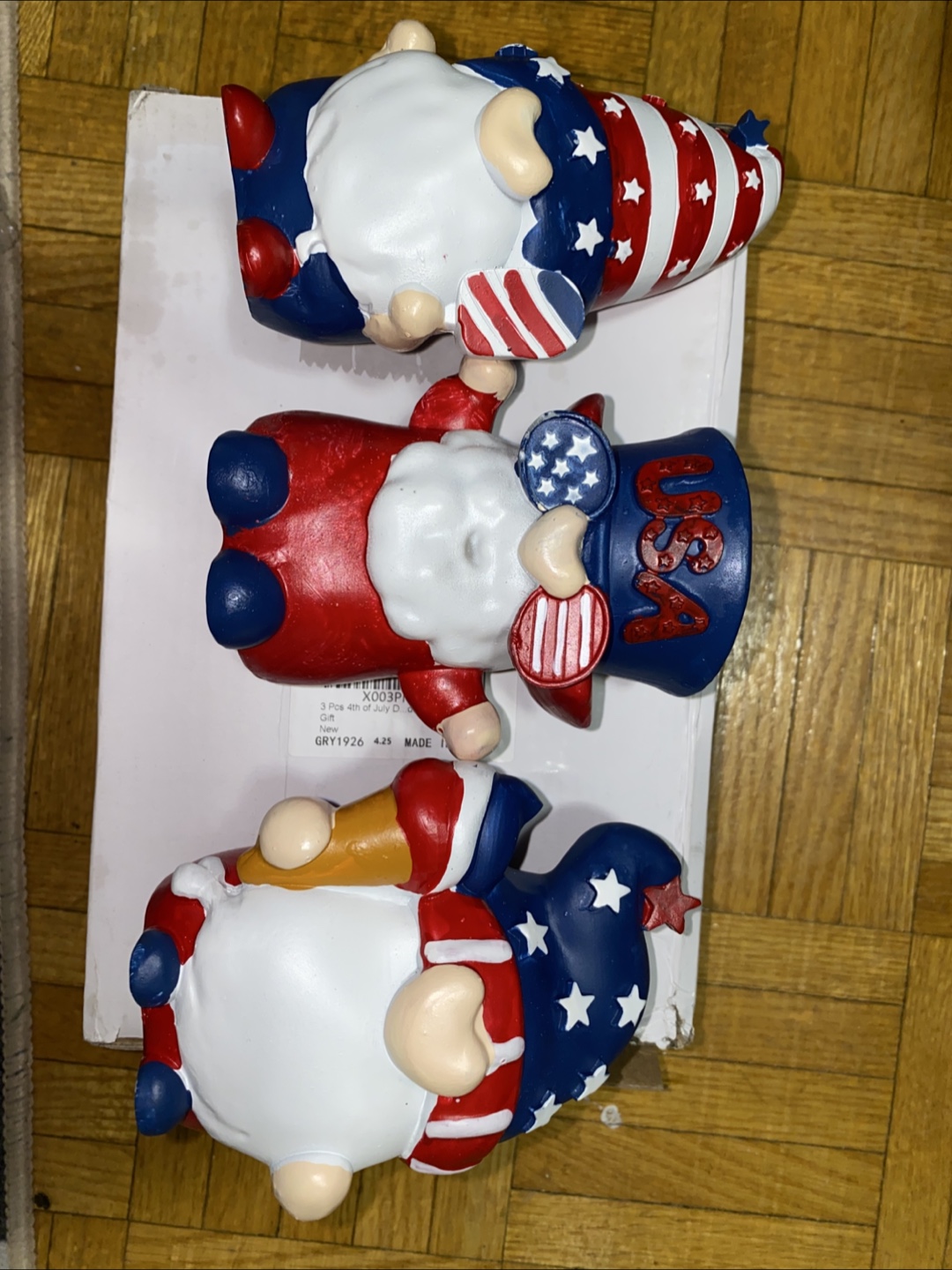 Patriotic Gnome Set of 3 - photo 2