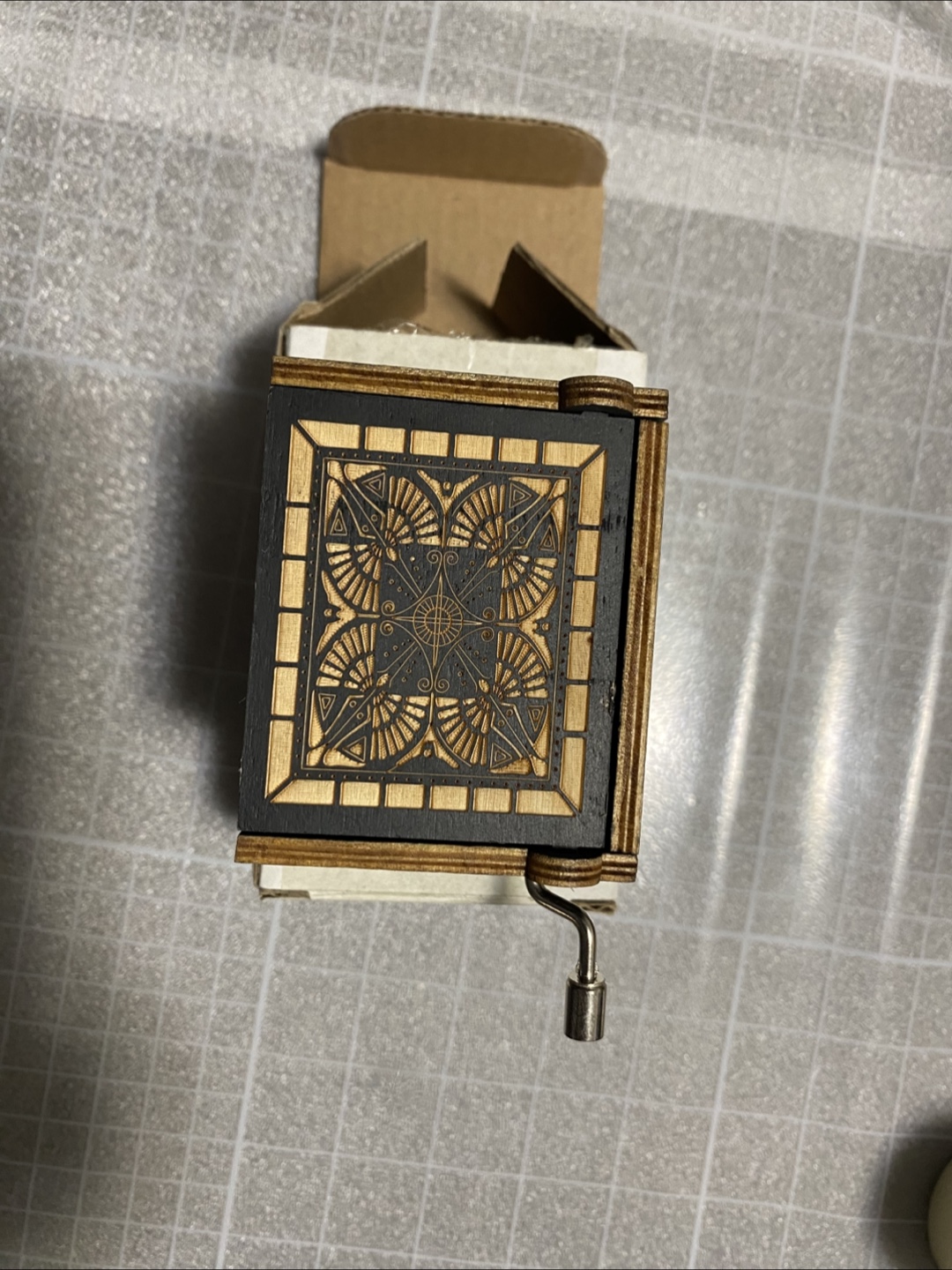 New Halloween Wooden Music Box - photo 2