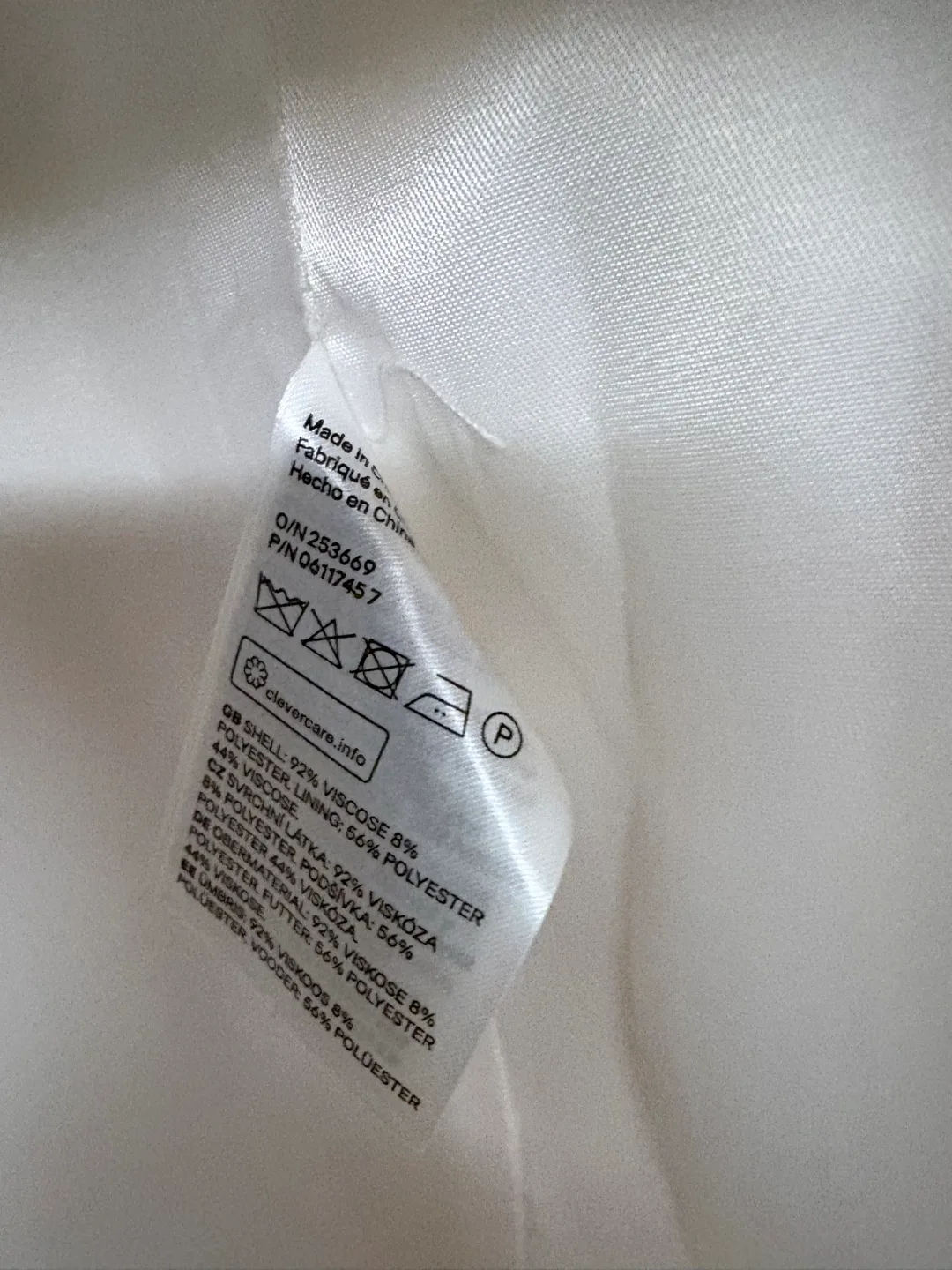 H&M Cream Blazer - Size 6 🧡‼️final sale ‼️ image indicator(3)