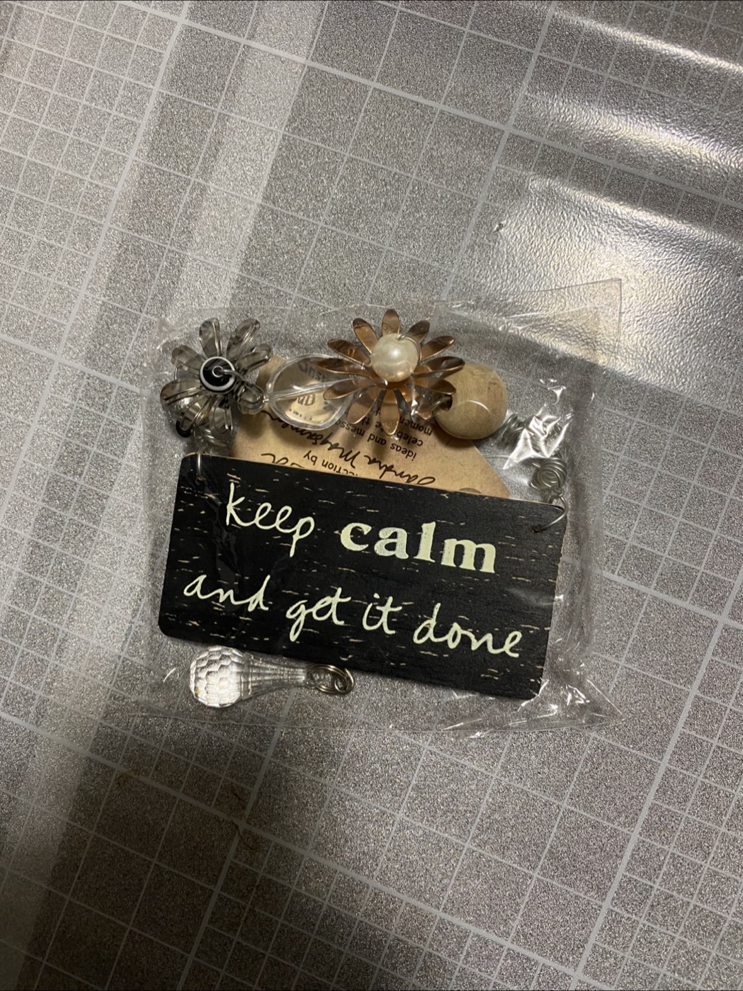 Keep Calm and Get It Done Decoration - photo 3
