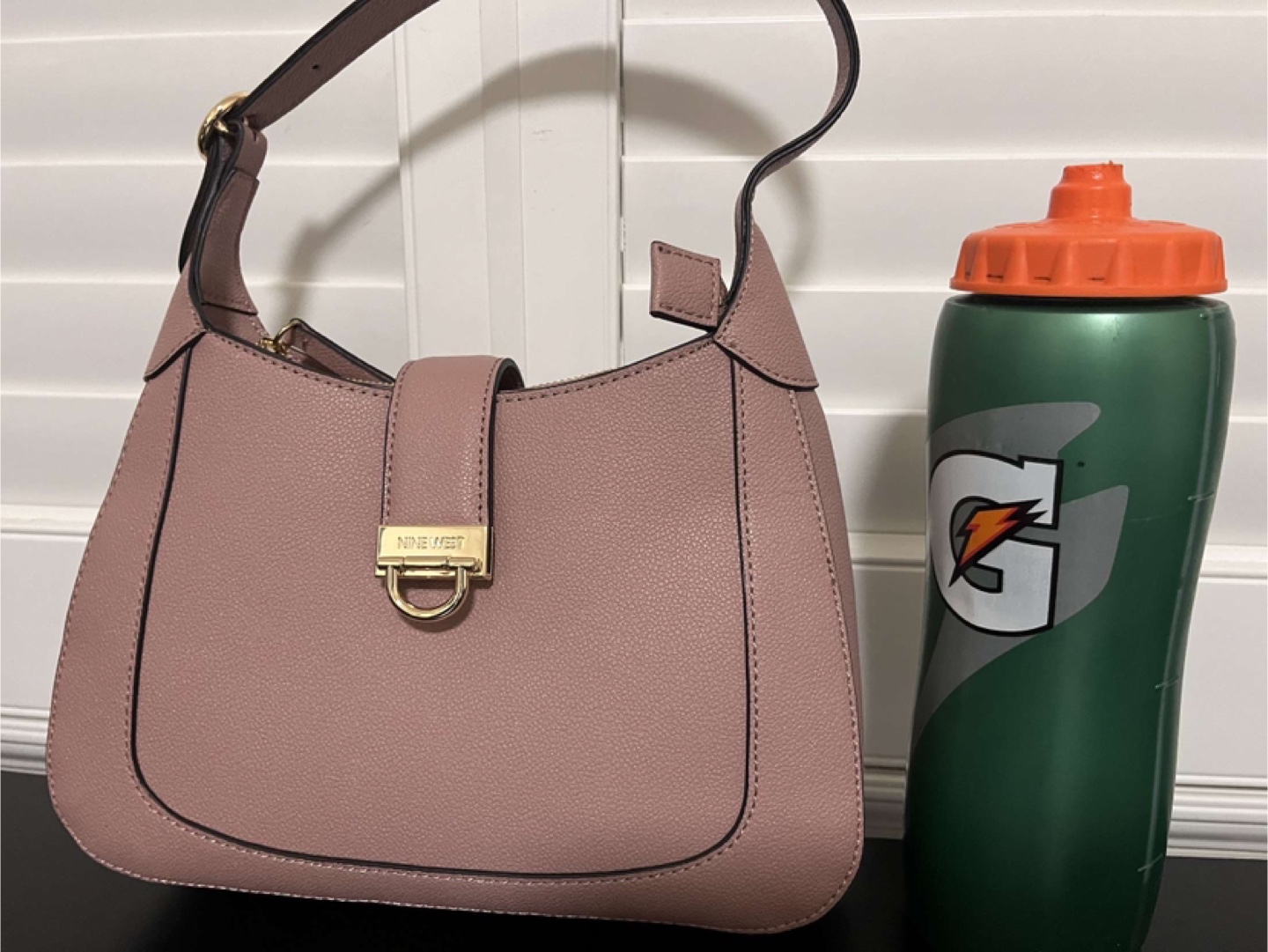 Nine West Mauve Rose Shoulder Bag - photo 2