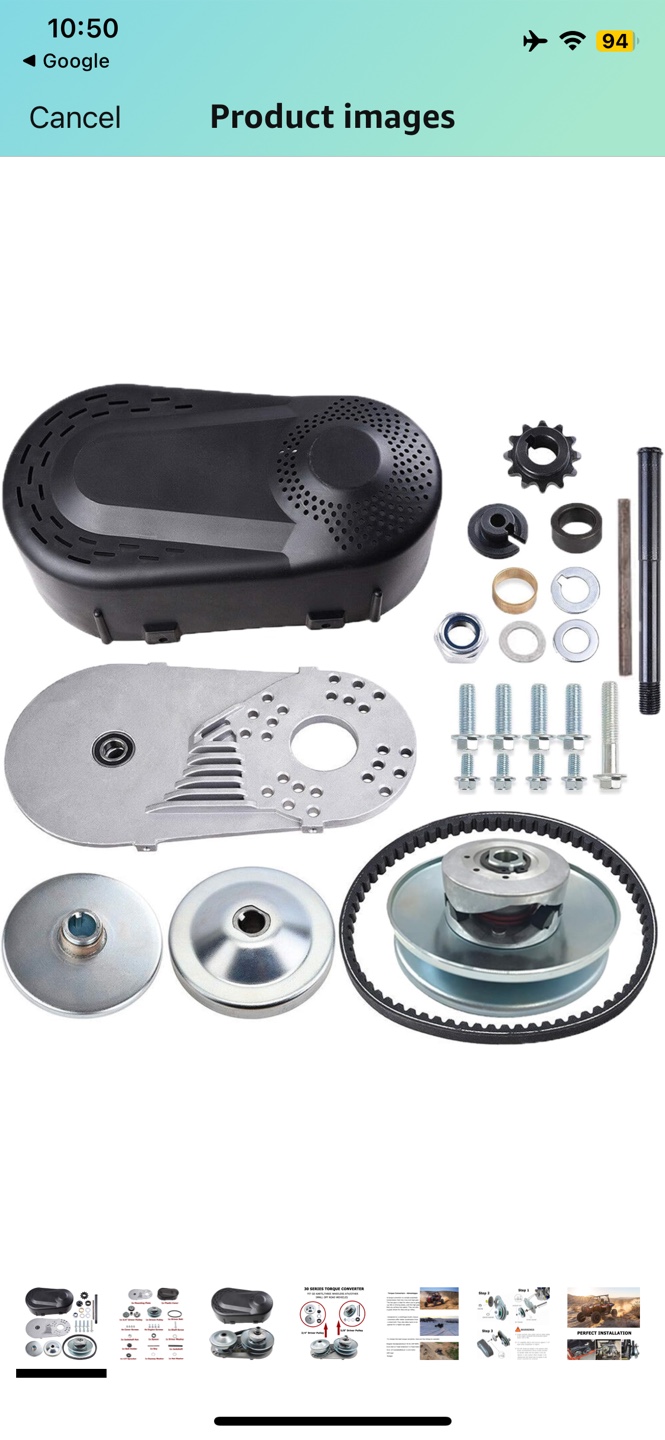 VEVOR Torque Converter Kit - Go Kart Clutch