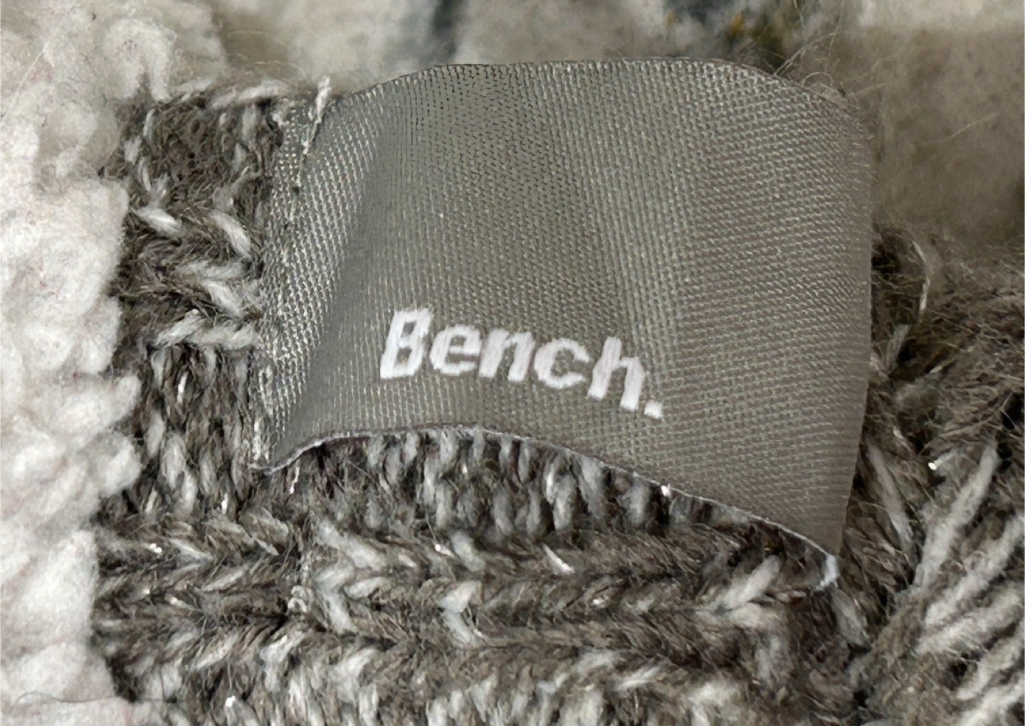 Bench Grey Slippers Socks (anti slip bottoms) - photo 4