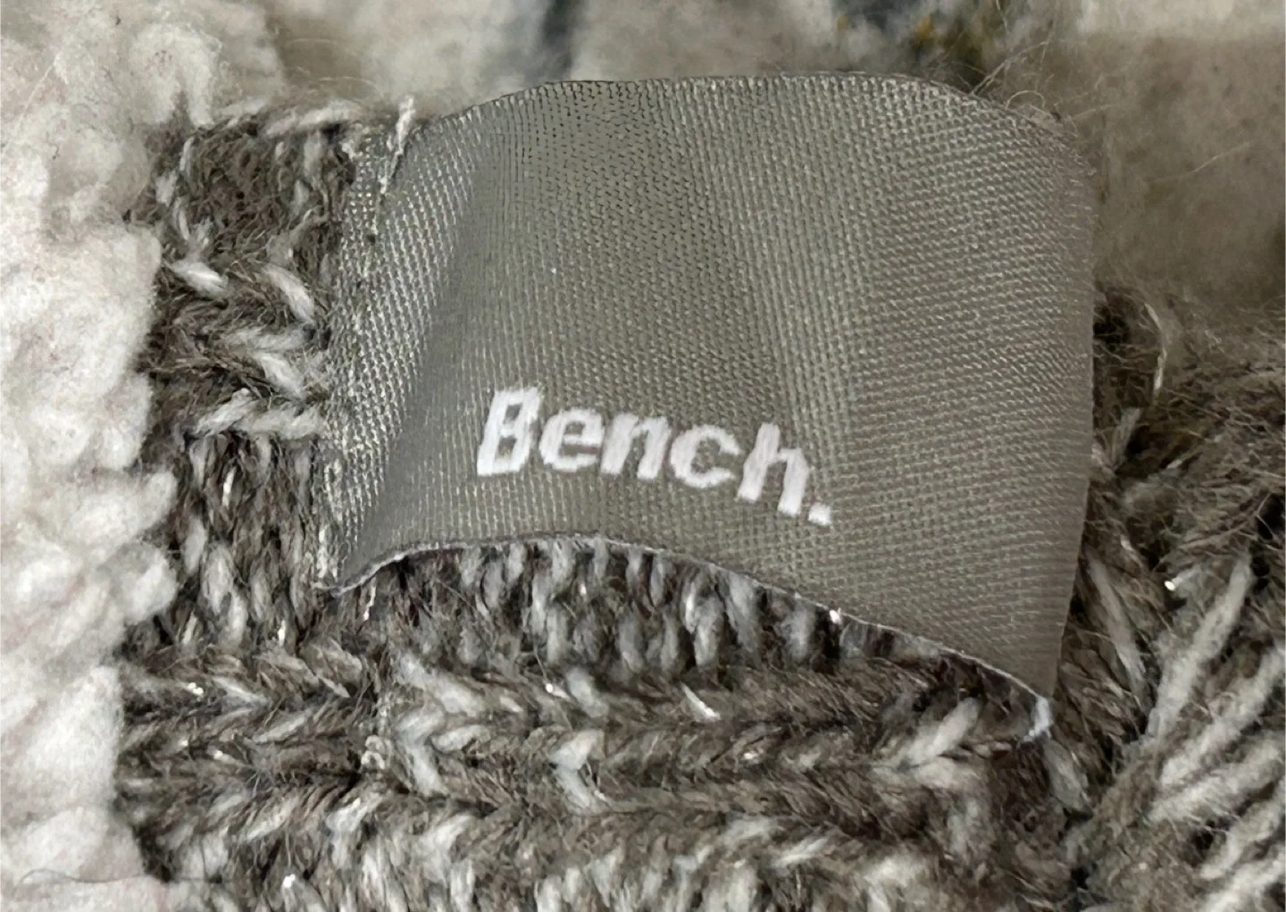 Bench Grey Slippers Socks (anti slip bottoms) image indicator(4)