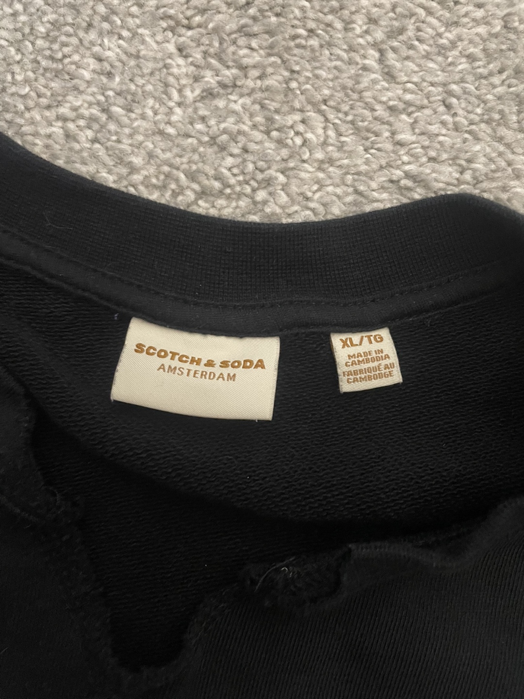 Scotch & Soda Black New York Sweatshirt XL - photo 2