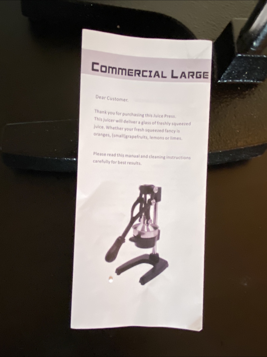 Commercial Large Juice Press - photo 2