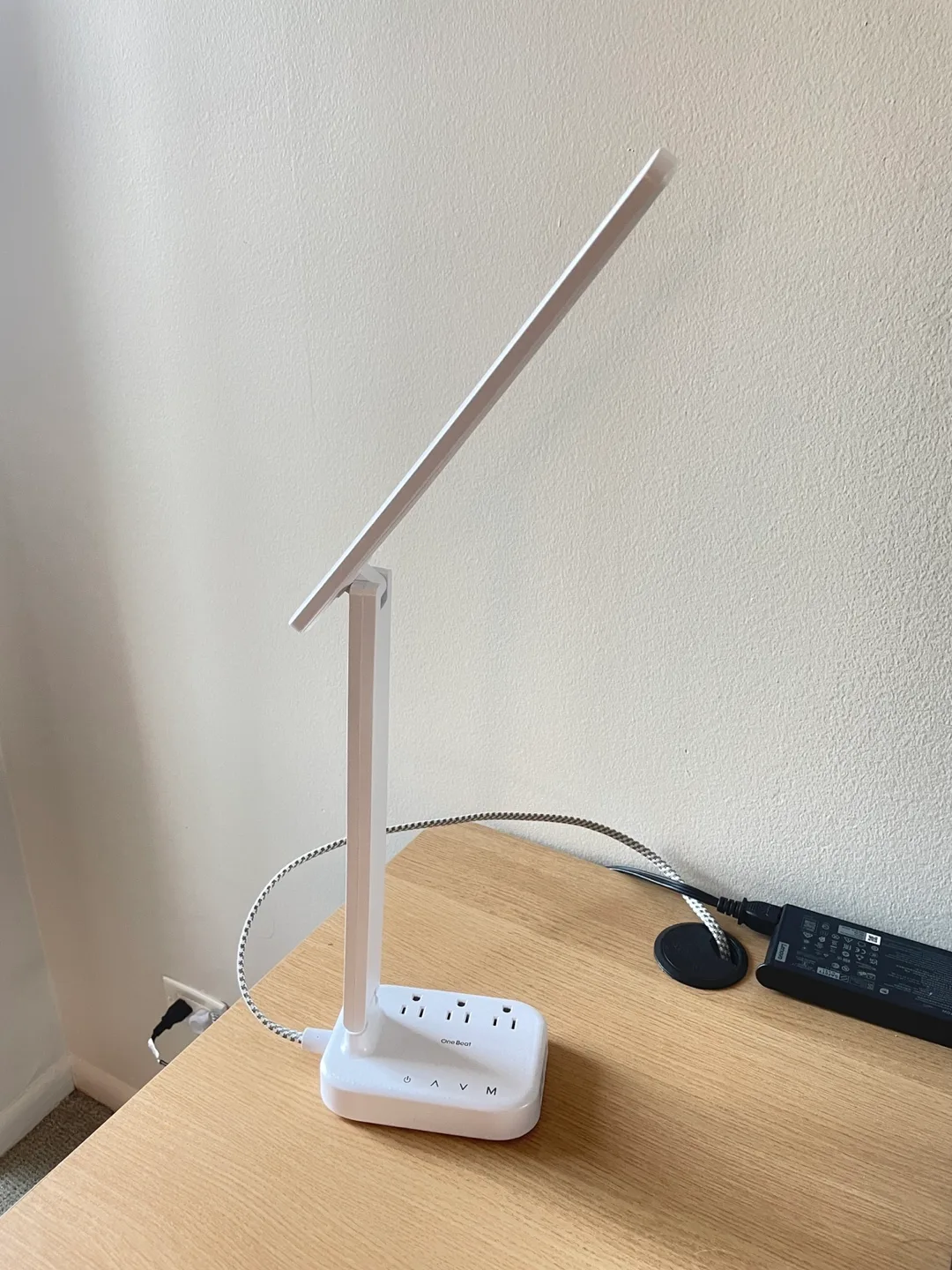 LED Desk Lamp with Power Strip & USB-C Charging thumbnail