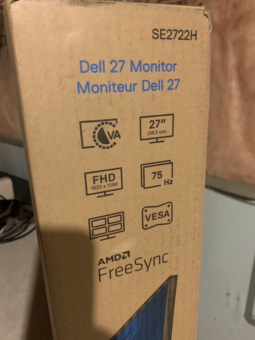 Dell SE2722H 27 inch FHD Monitor - New in Box - photo 2