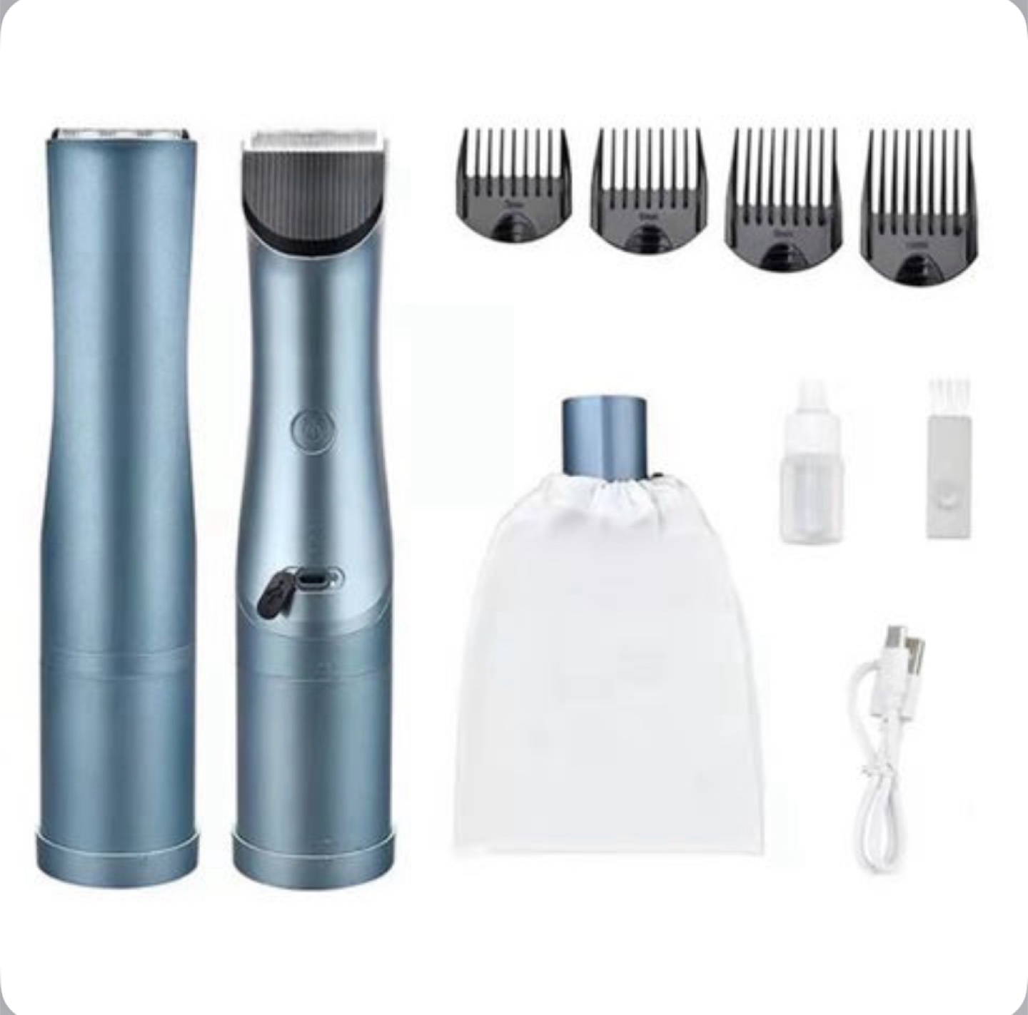 Vacuum Hair Clipper with Accessories