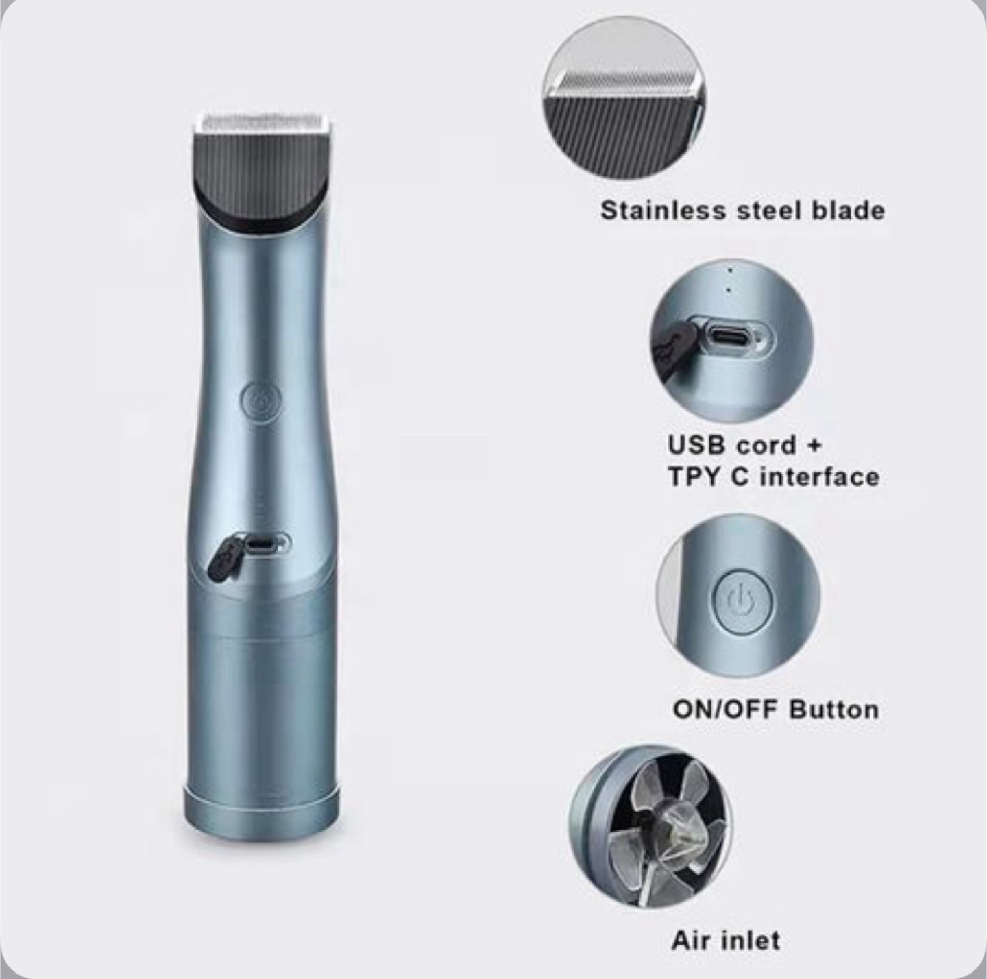 Vacuum Hair Clipper with Accessories - photo 2