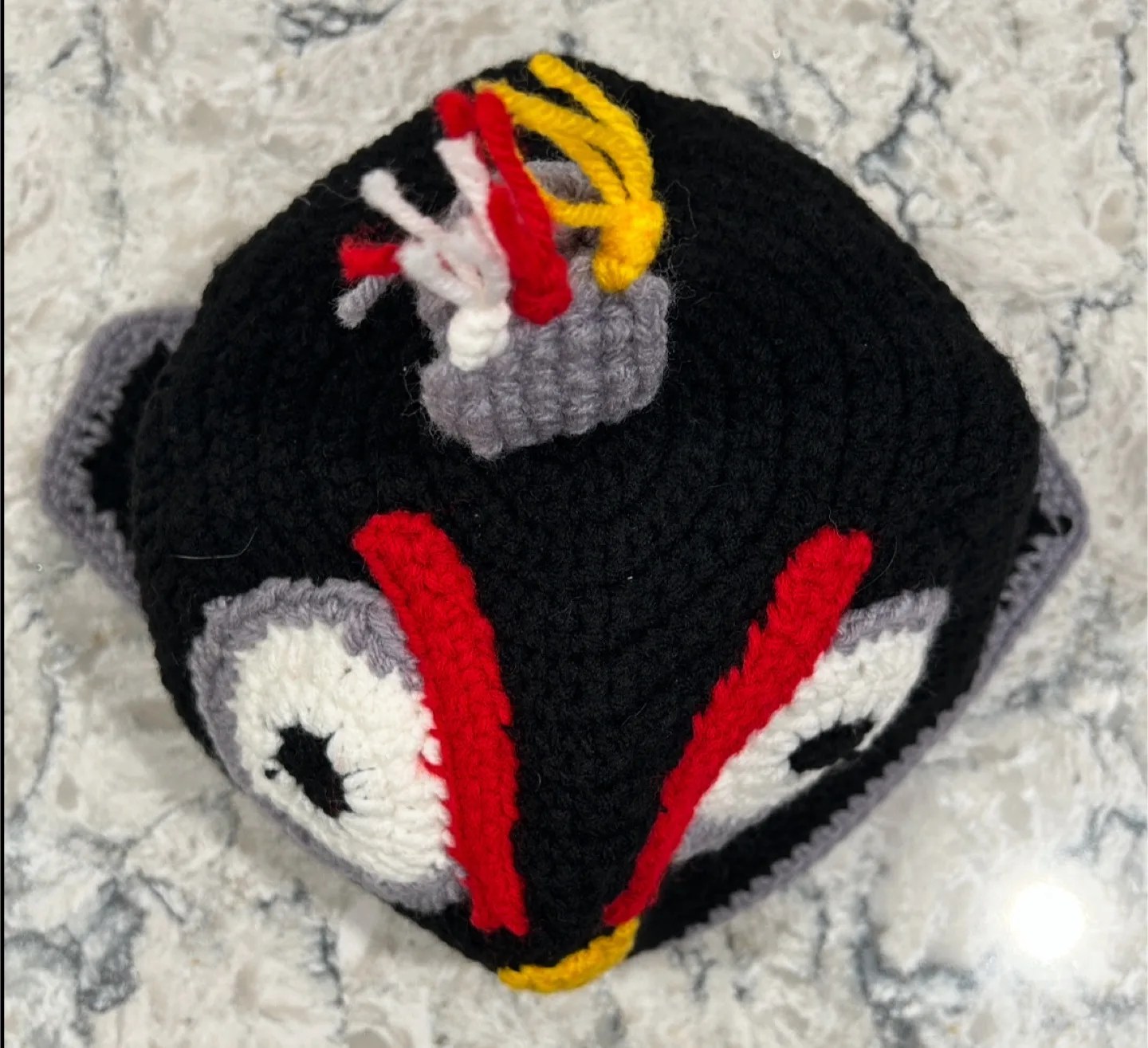 Handmade Angry Birds Beanie Toque image indicator(2)