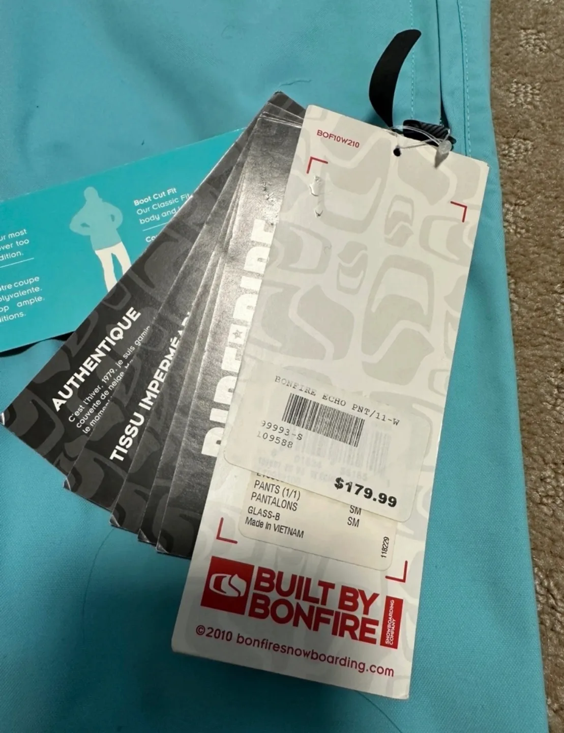 Bonfire Echo Snow Pants - Size Small image indicator(4)