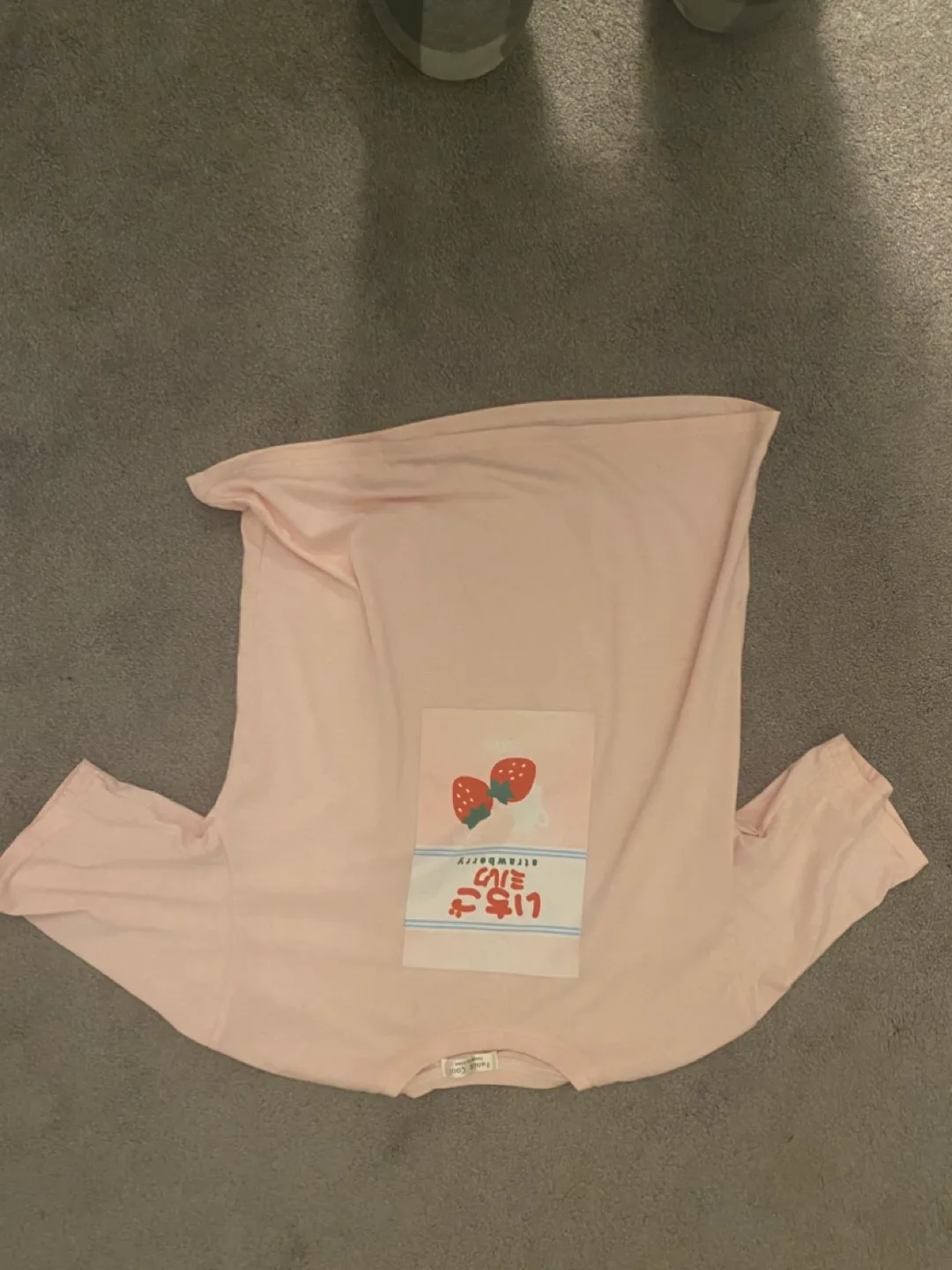 Pink Strawberry T-shirt thumbnail