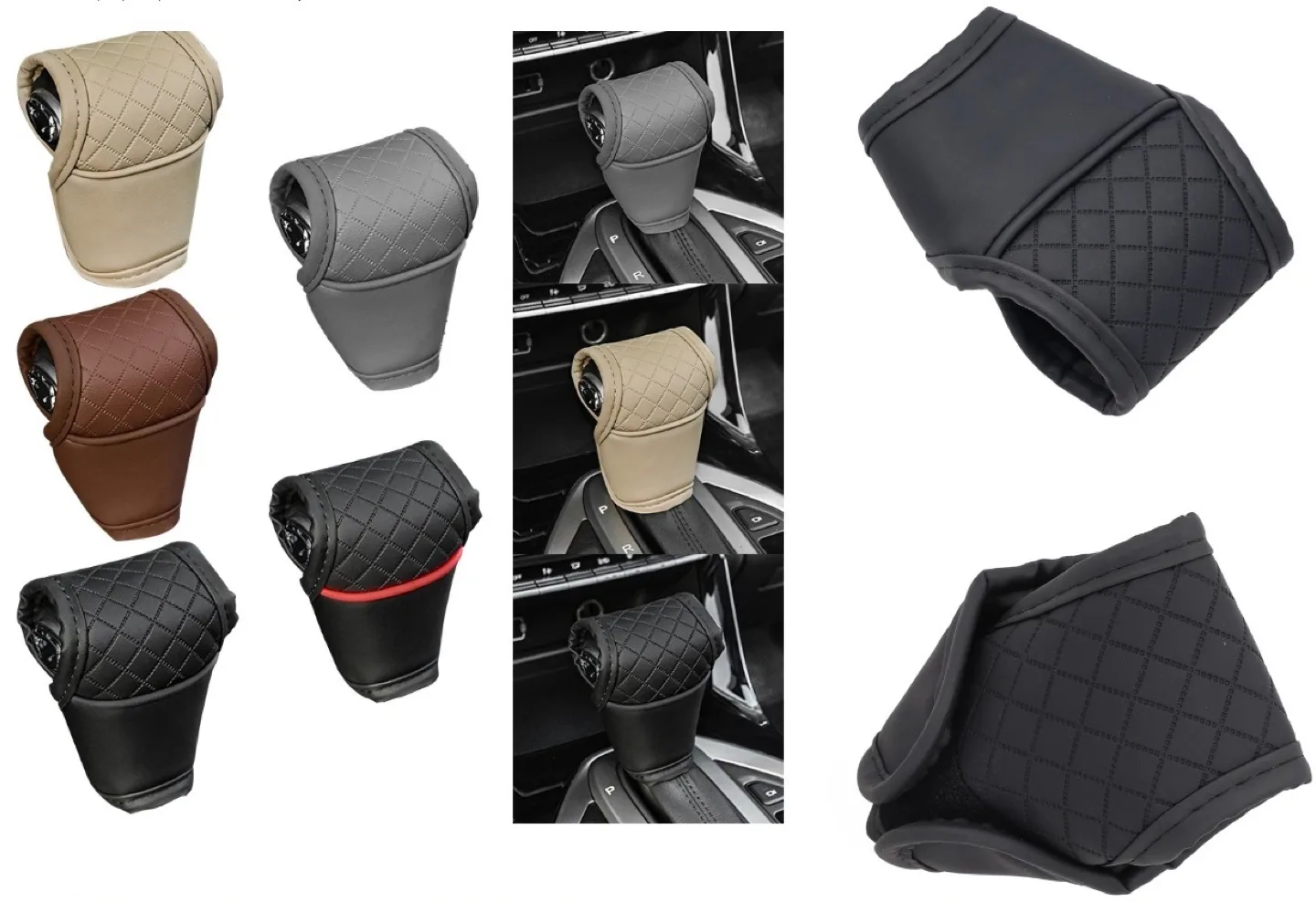 Car Gear Shifter Knob Cover (NEW) thumbnail