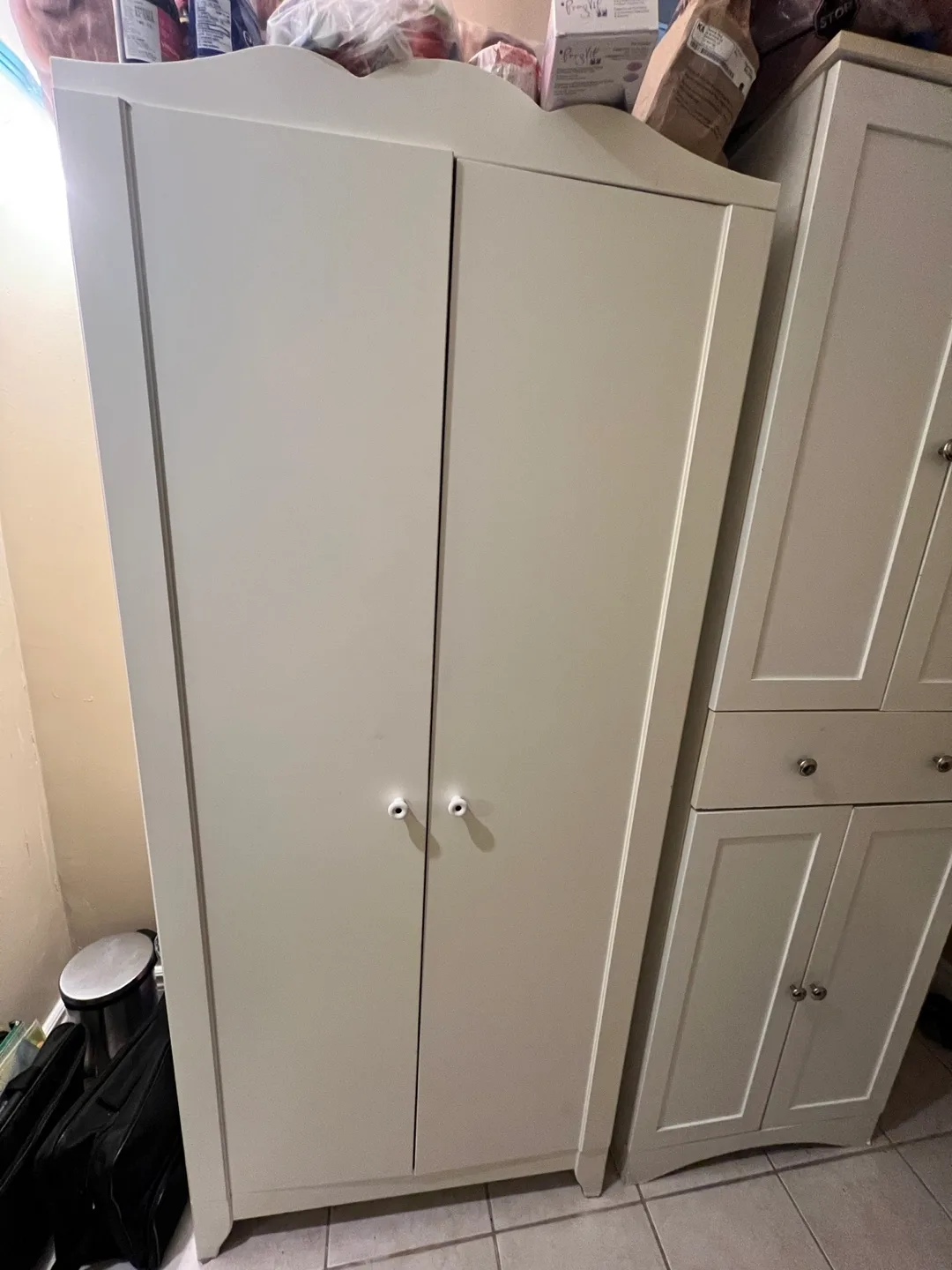 White Wardrobe Cabinet thumbnail
