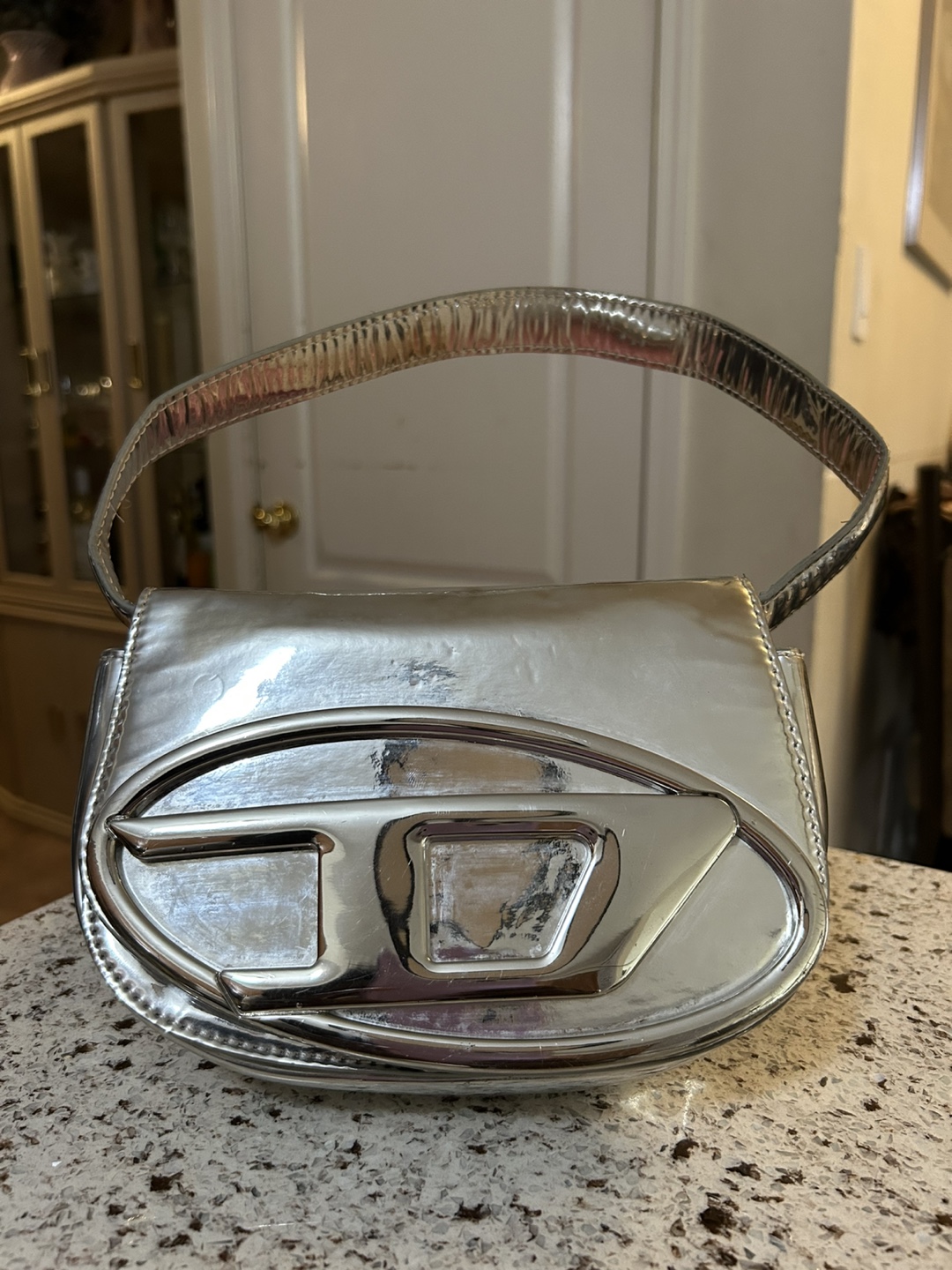 Diesel Silver Shoulder Bag - photo 2