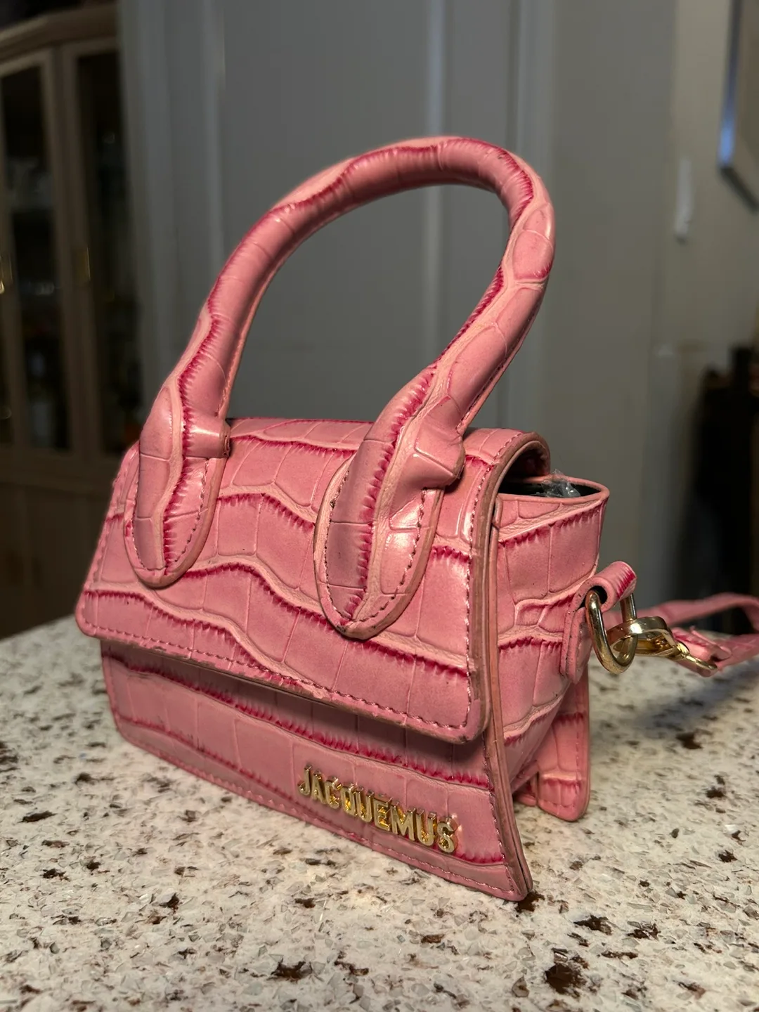 Jacquemus Le Chiquito Pink Mini Bag thumbnail