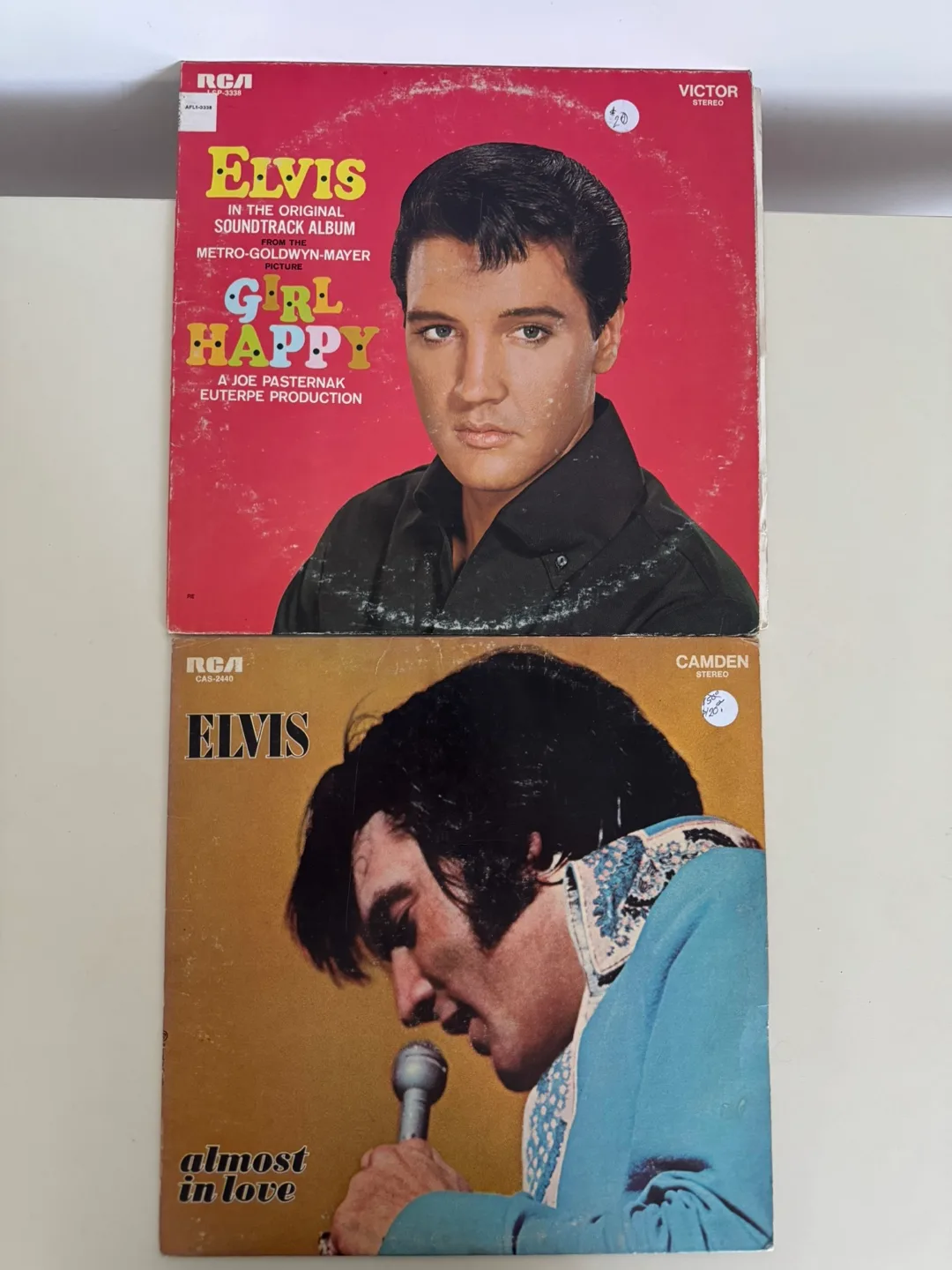 Elvis Presley Vinyl Records - Lot of 6 image indicator(3)