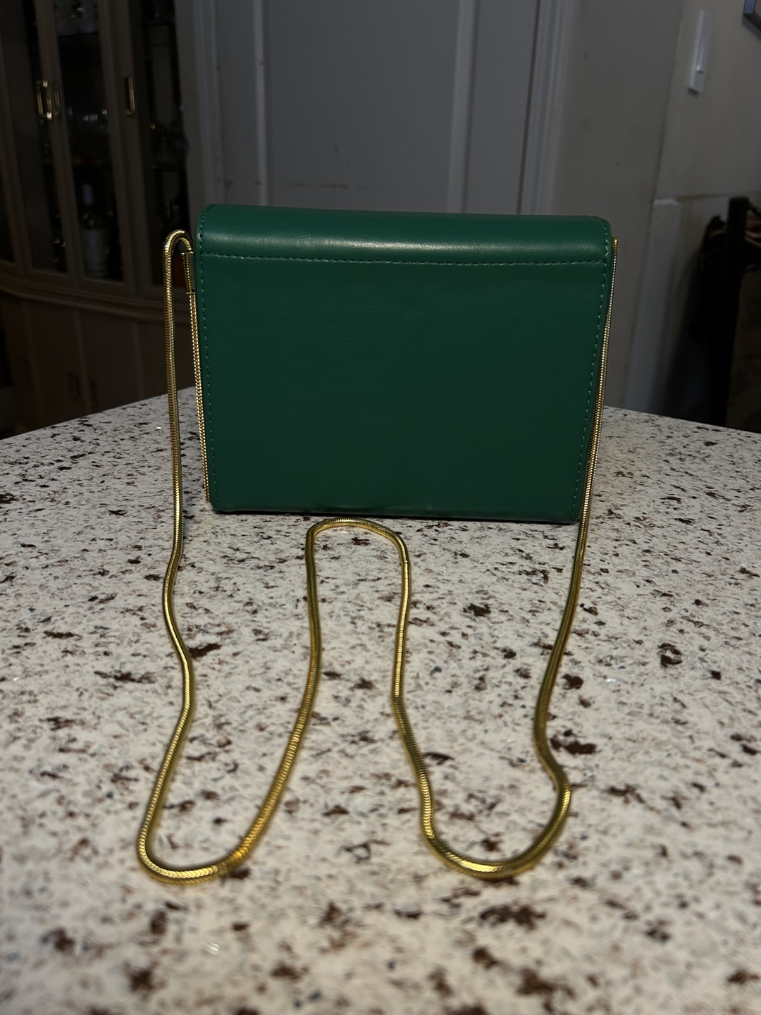 Saint Laurent Green Leather Shoulder Bag - photo 2