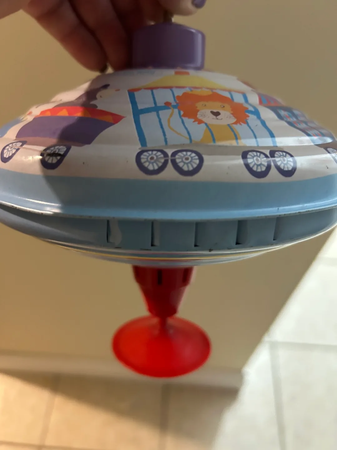 Moulin Roty Metal Spinning  Top thumbnail