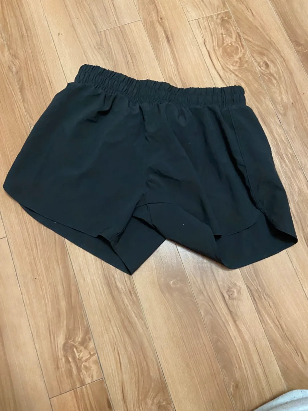 Black Running Shorts - Size small thumbnail