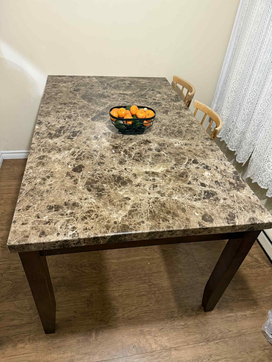 FREE Marble Pattern Dining Table 64 x 38 - photo 3