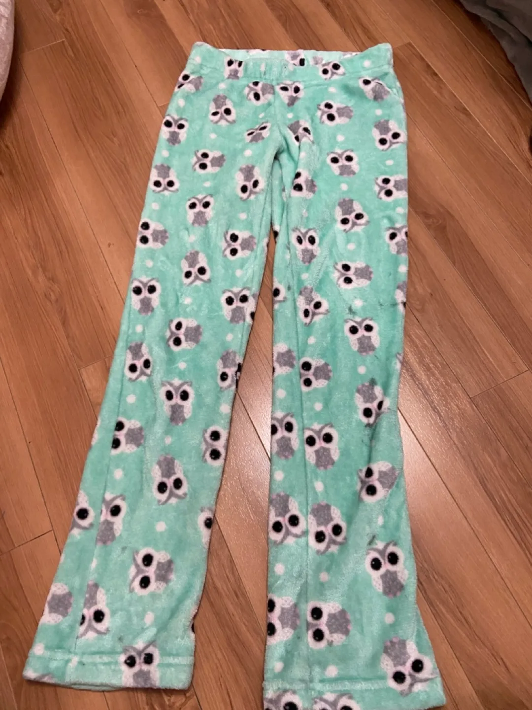Owl Print Pajama Pants - Size xtra small thumbnail