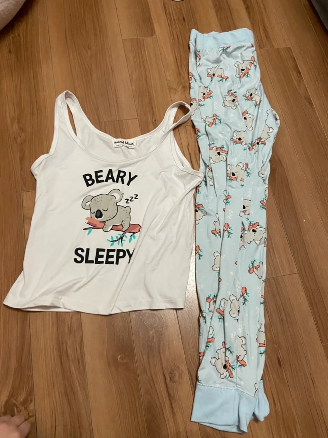 Weekend Edition Koala Pajama Set - Size medium thumbnail
