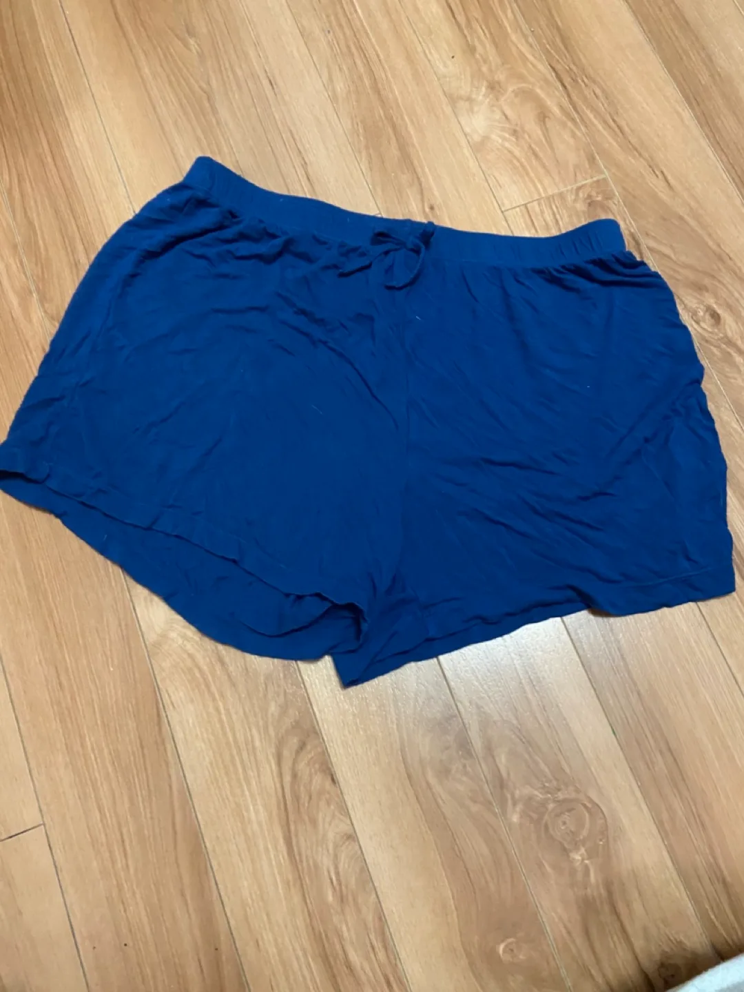 Blue Lounge Shorts - Size small thumbnail