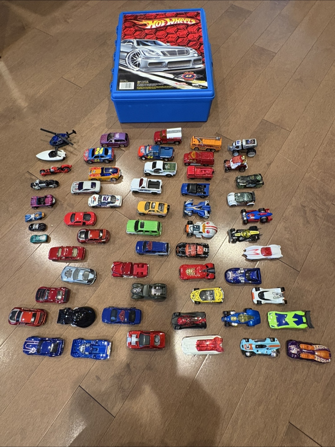 Hot Wheels Collection with Case