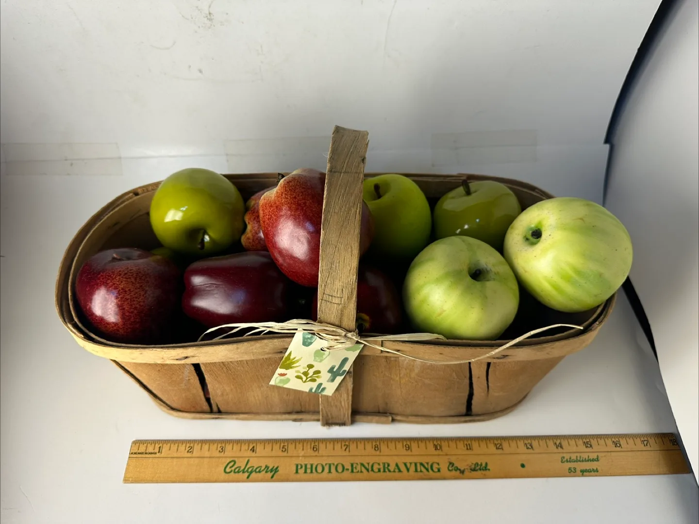 Wooden Apple Basket thumbnail