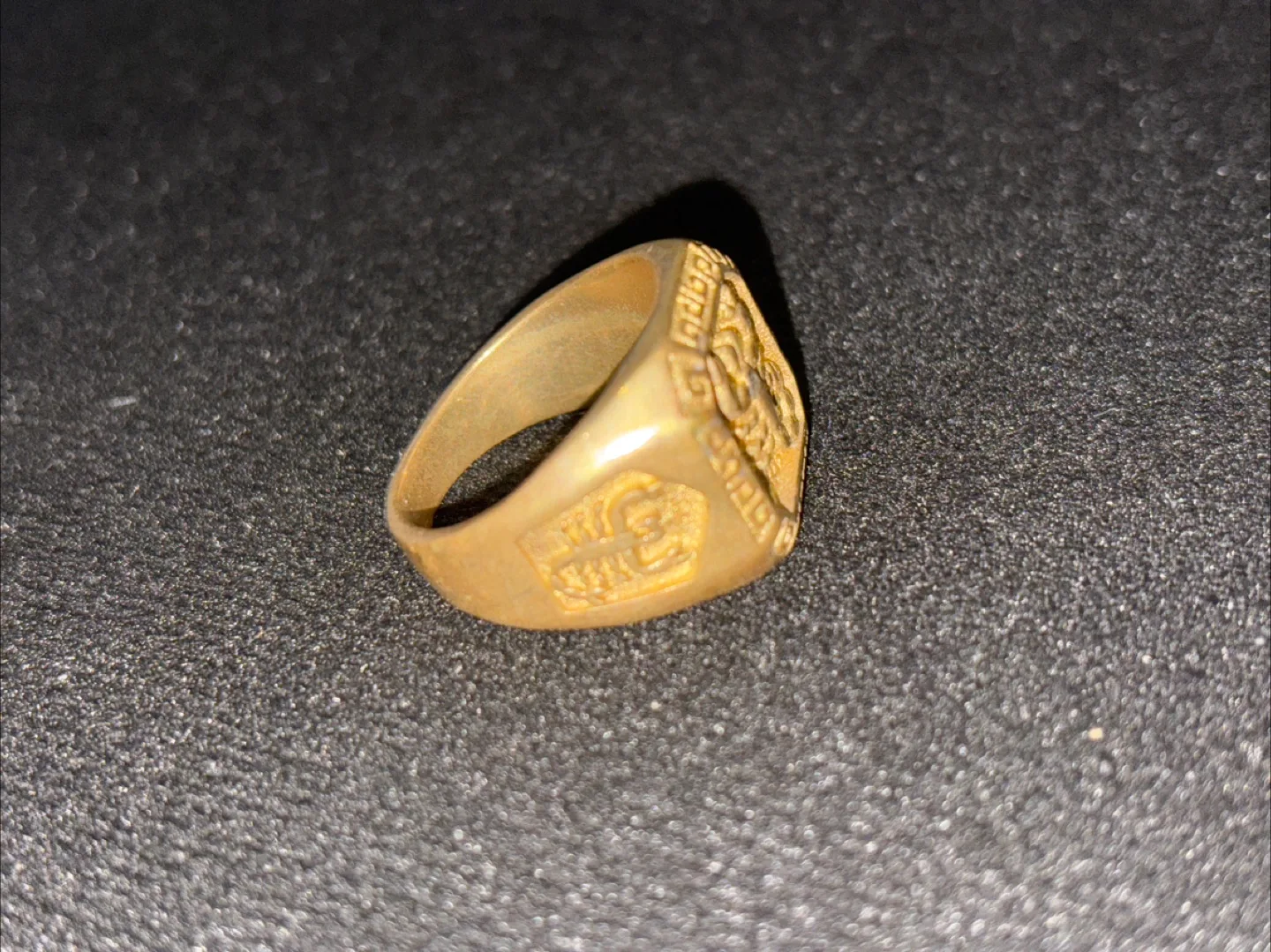 Gold Ring with Scorpion Design image indicator(3)
