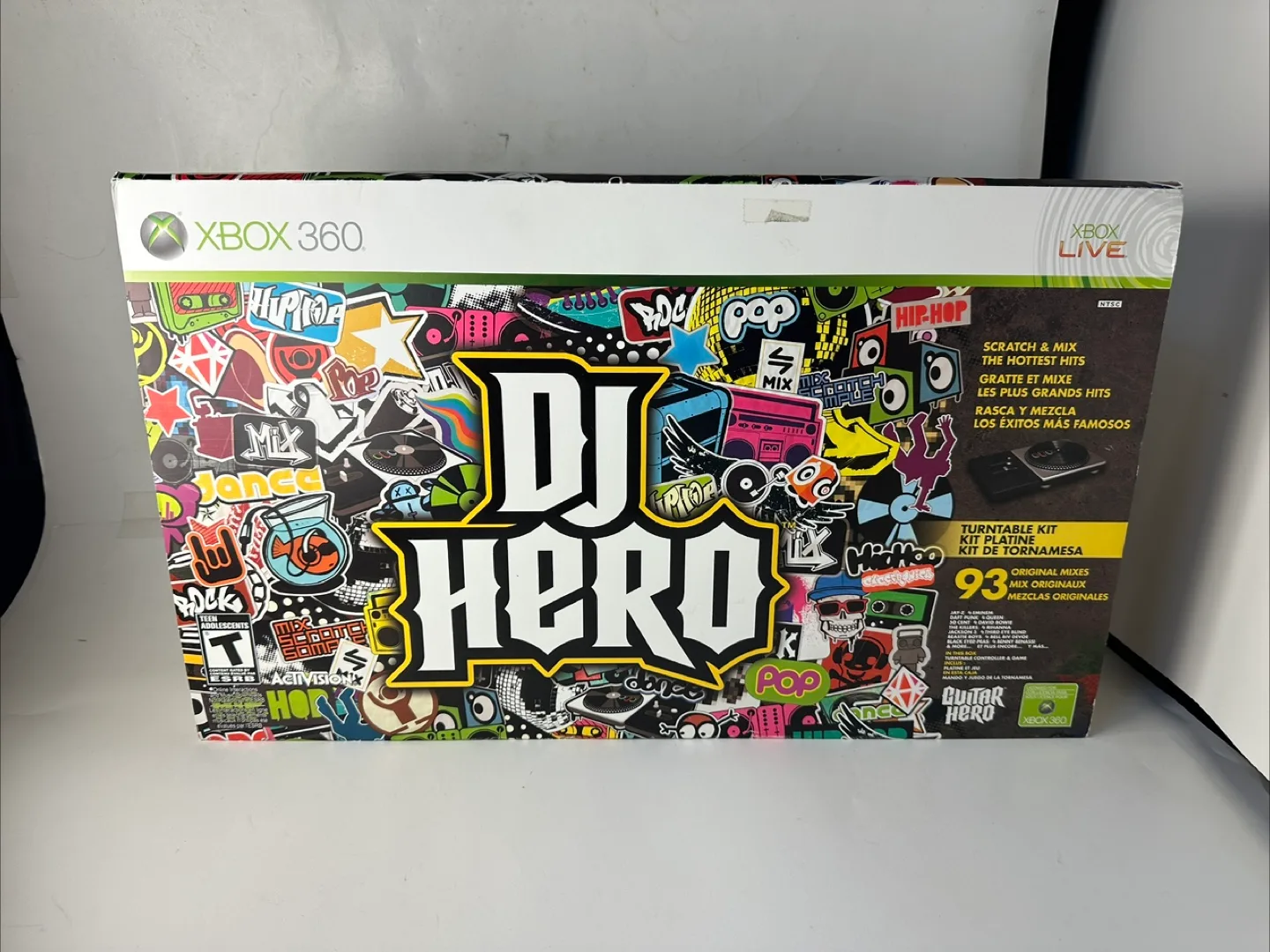 DJ Hero Turntable Kit for Xbox 360 - Disc Sealed thumbnail