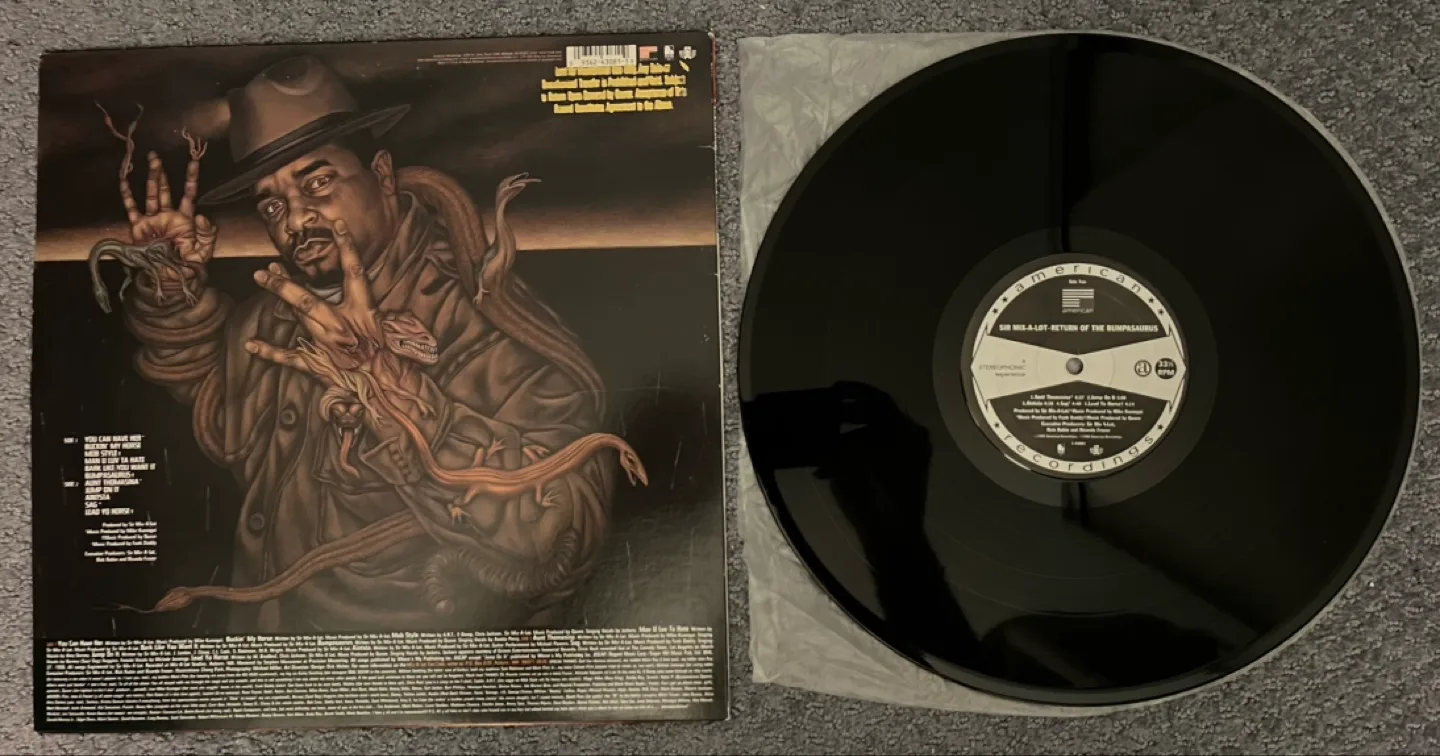 Sir-Mix-A-Lot Return Of The Bumpasaurus Vinyl LP - DJ Promo image indicator(2)