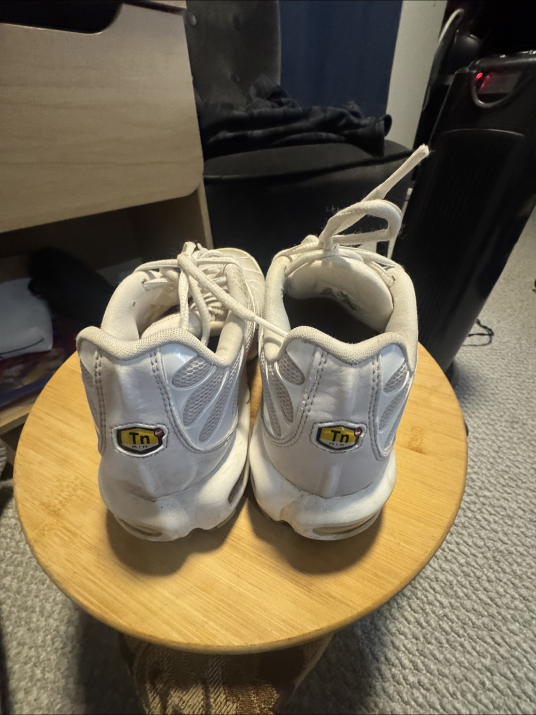 Nike Air Max Plus TN White, Size 8 - photo 2