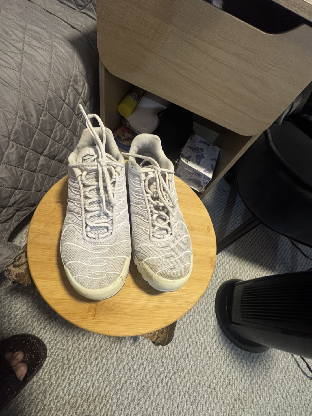 Nike Air Max Plus TN White, Size 8 - photo 4