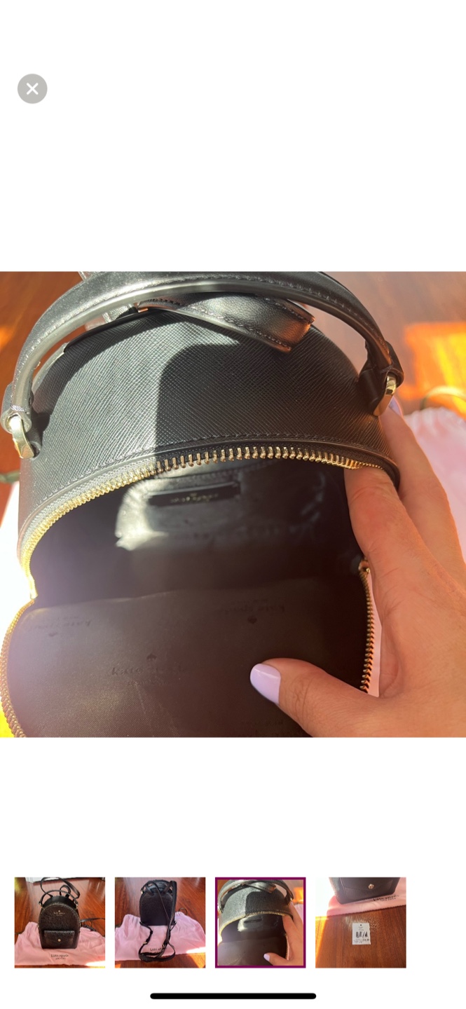 Kate Spade Black Backpack - photo 3