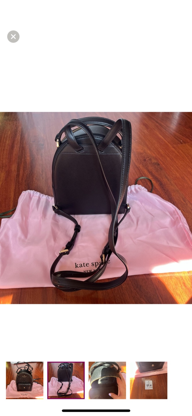Kate Spade Black Backpack - photo 2