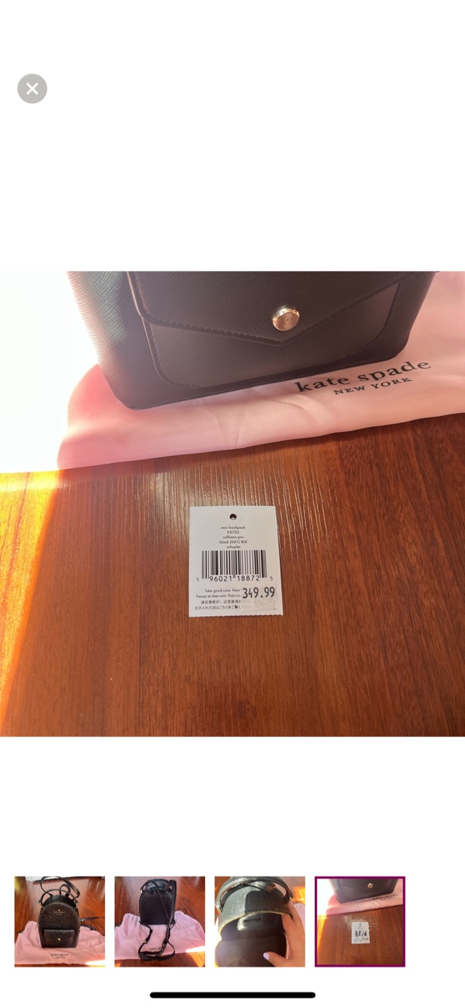 Kate Spade Black Backpack - photo 4