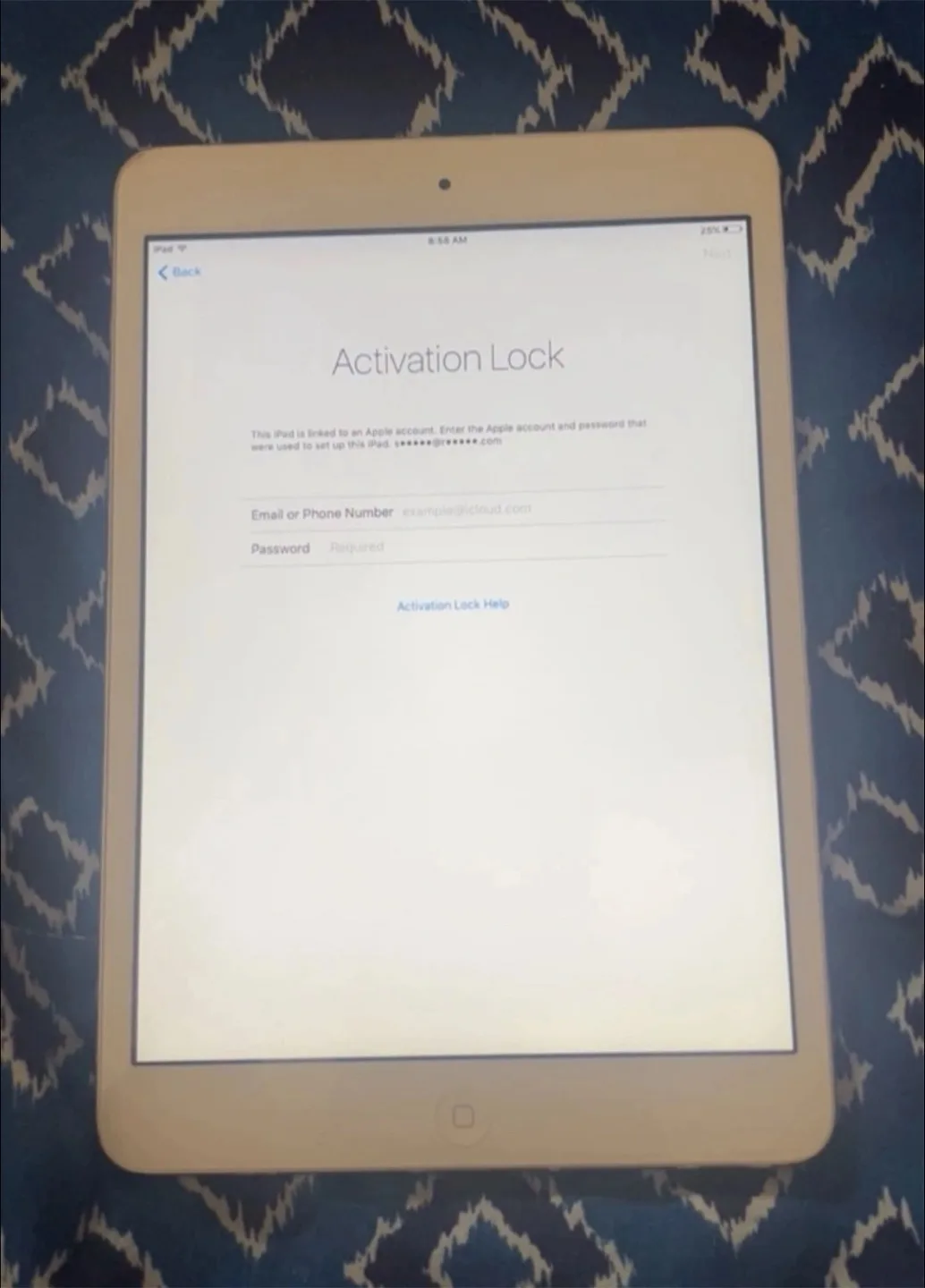 Apple iPad - Activation Lock thumbnail
