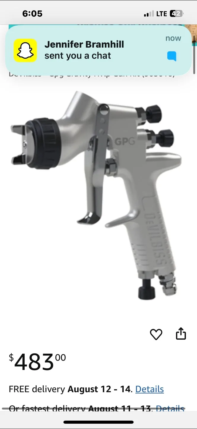 DeVilbiss GPG & Optimum 454 CPS Spray Guns image indicator(9)