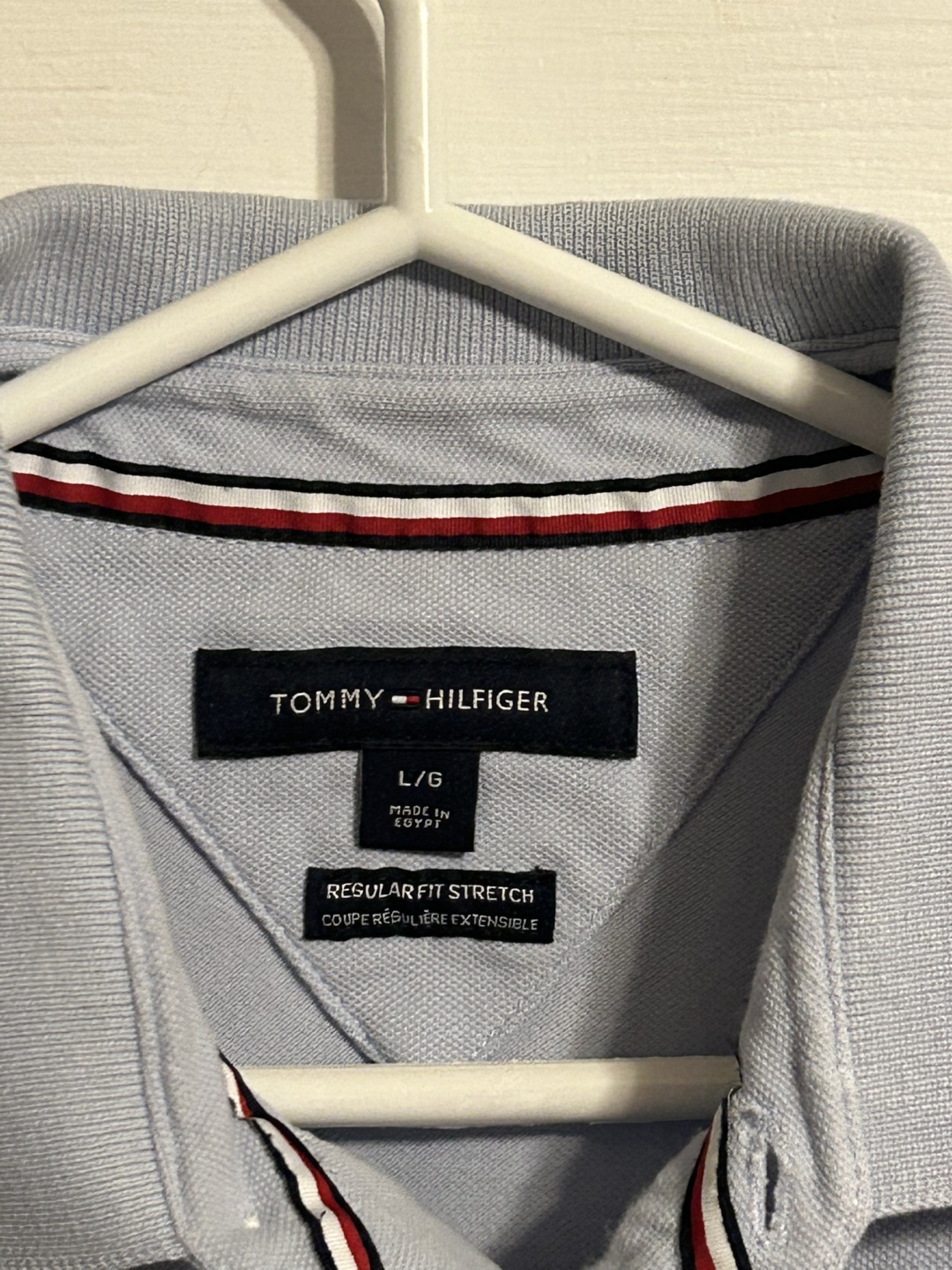 Tommy Hilfiger Polo Shirt - Size L - Light Blue - photo 2