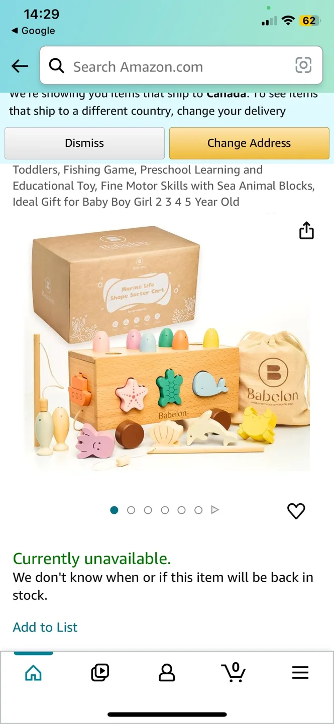 Babelon Shape Sorter Cart - Toddler Toy thumbnail
