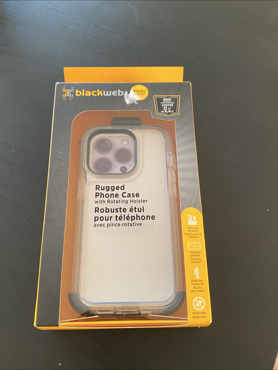 Blackweb iPhone 14 Pro Rugged Case - New in Box - photo 5