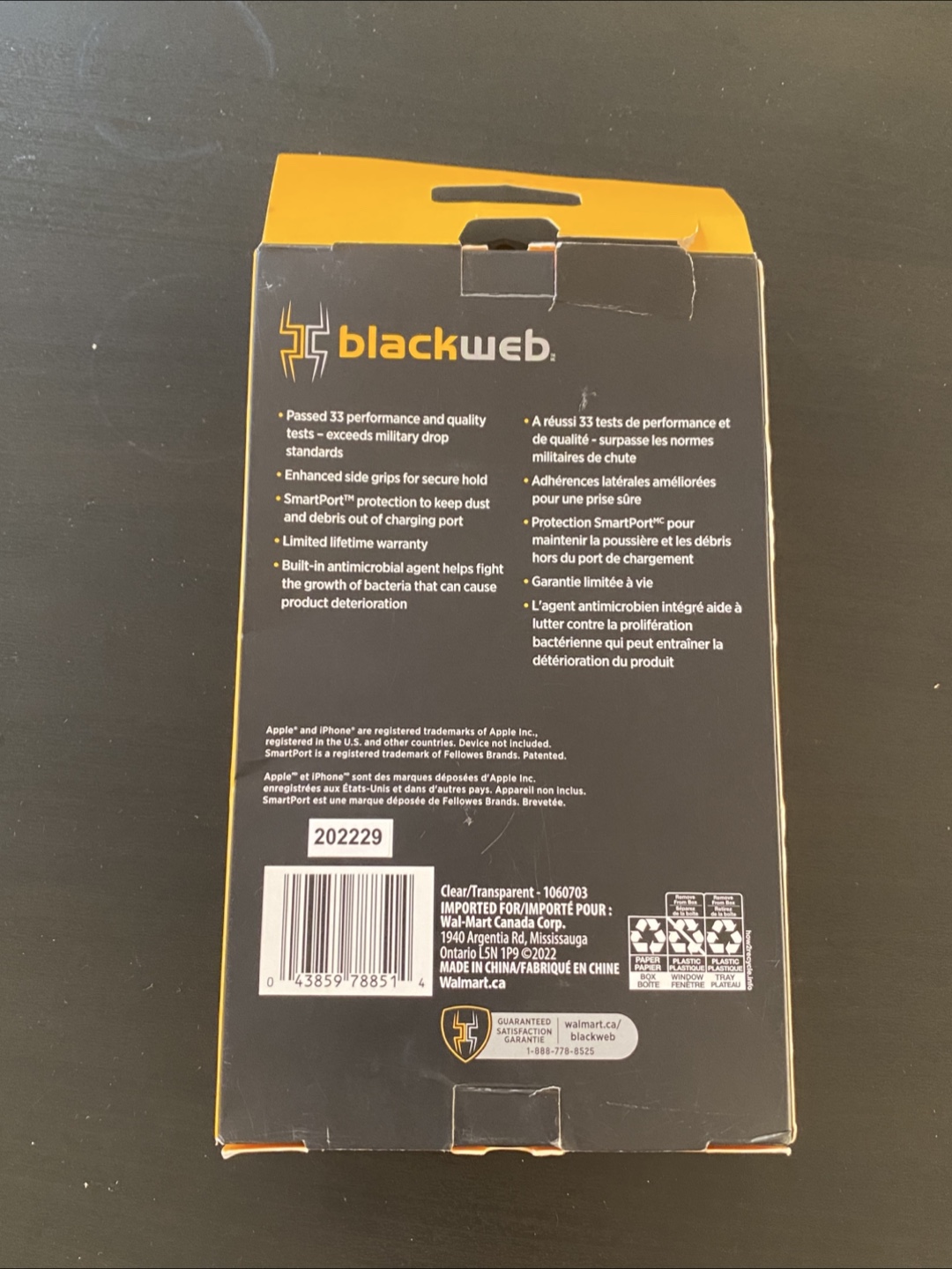 Blackweb iPhone 14 Pro Rugged Case - New in Box - photo 2