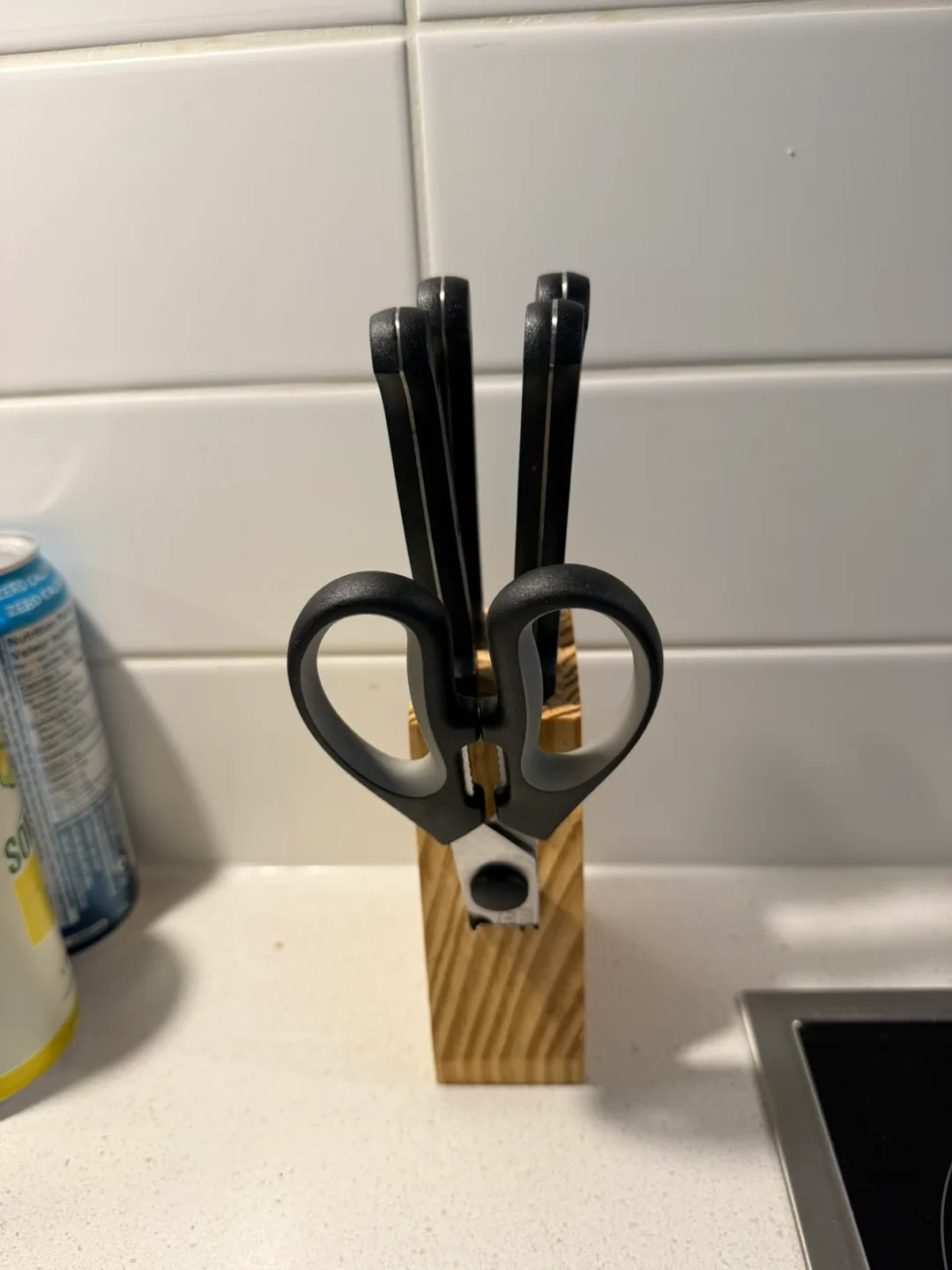 Knife Set with Block and Kitchen Shears thumbnail